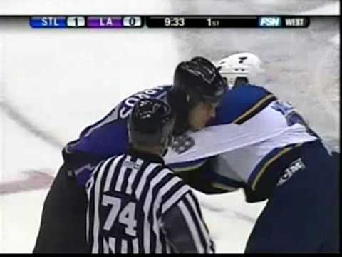 M. Walker (STL) vs. G. Parros (LAK)