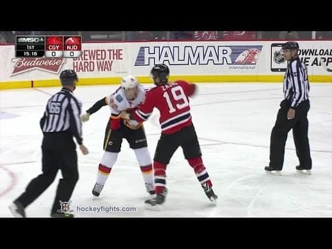 C. Glencross (CAL) vs. T. Zajac (NJD)