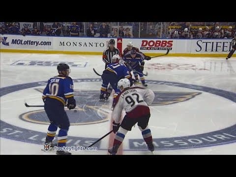 G. Landeskog (COL) vs. B. Schenn (STL)