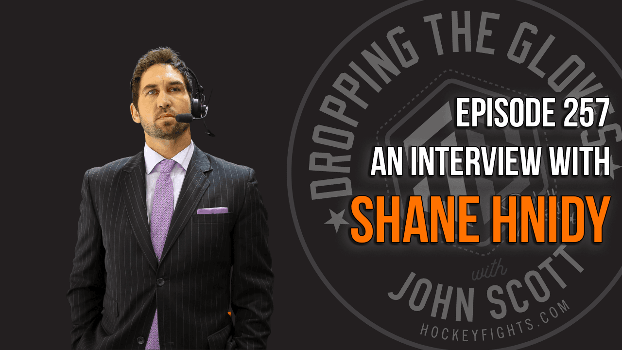 Dropping The Gloves Episode 257: Interview with Shane Hnidy, VGK Broadcaster