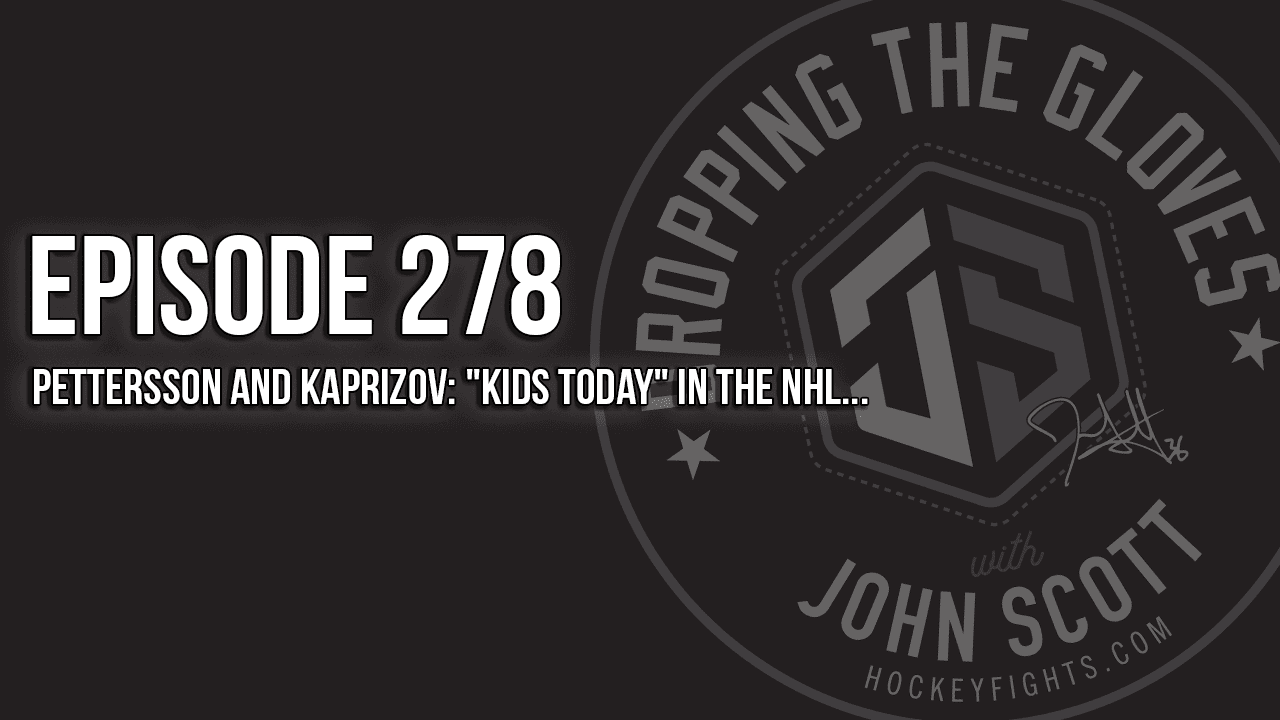 Dropping The Gloves Episode 278: Pettersson and Kaprizov: “Kids Today” In the NHL…