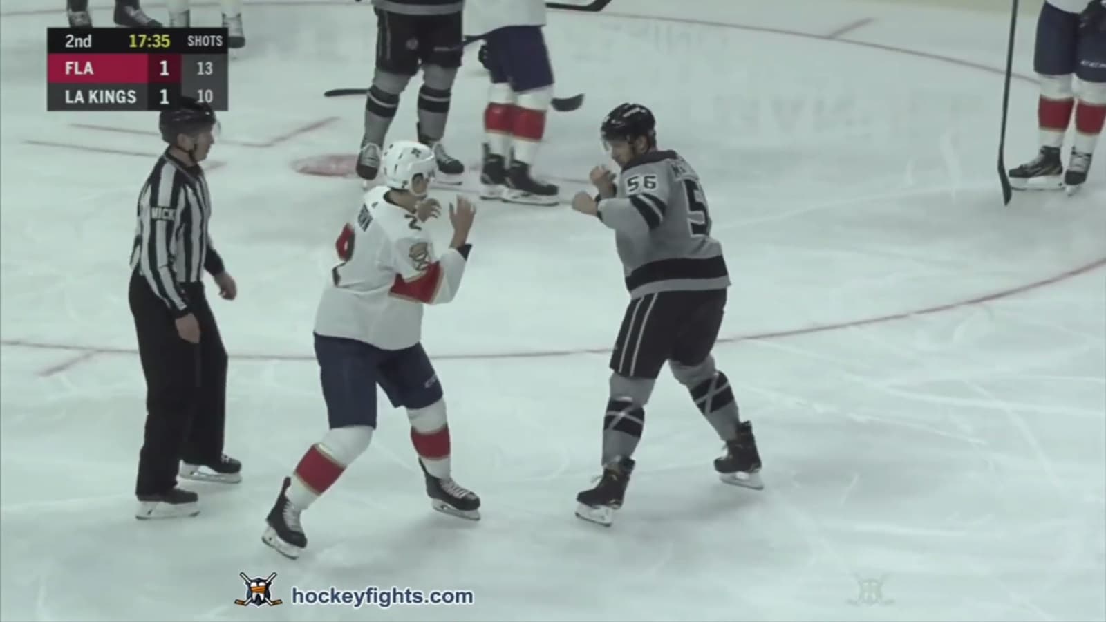 J. Brown (FLA) vs. K. MacDermid (LAK)