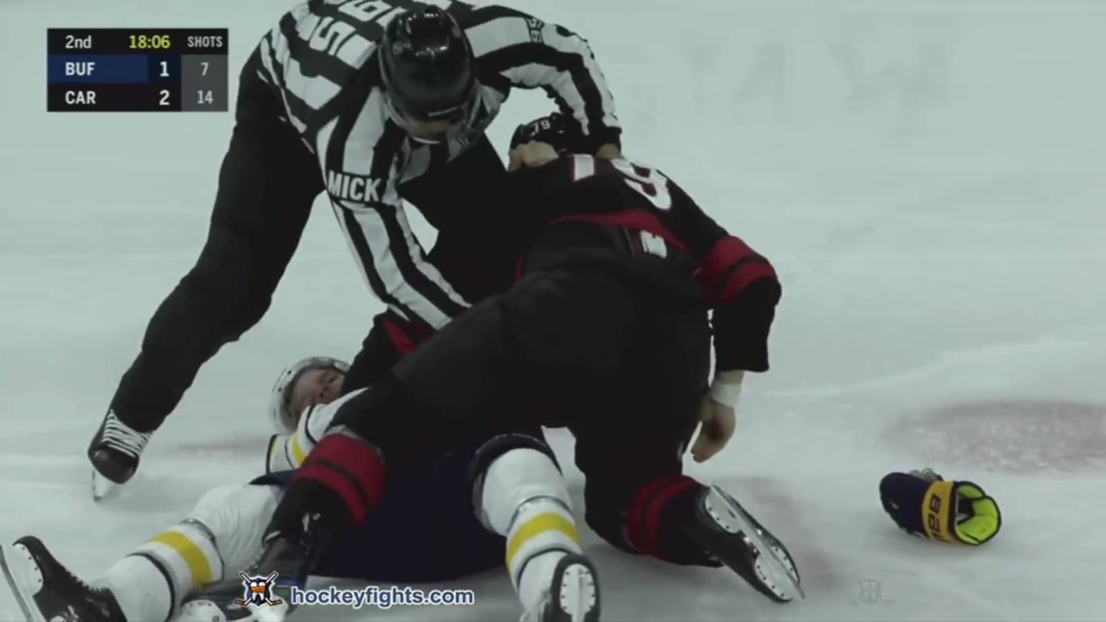 C. Nelson (BUF) vs. M. Ferland (CAR)