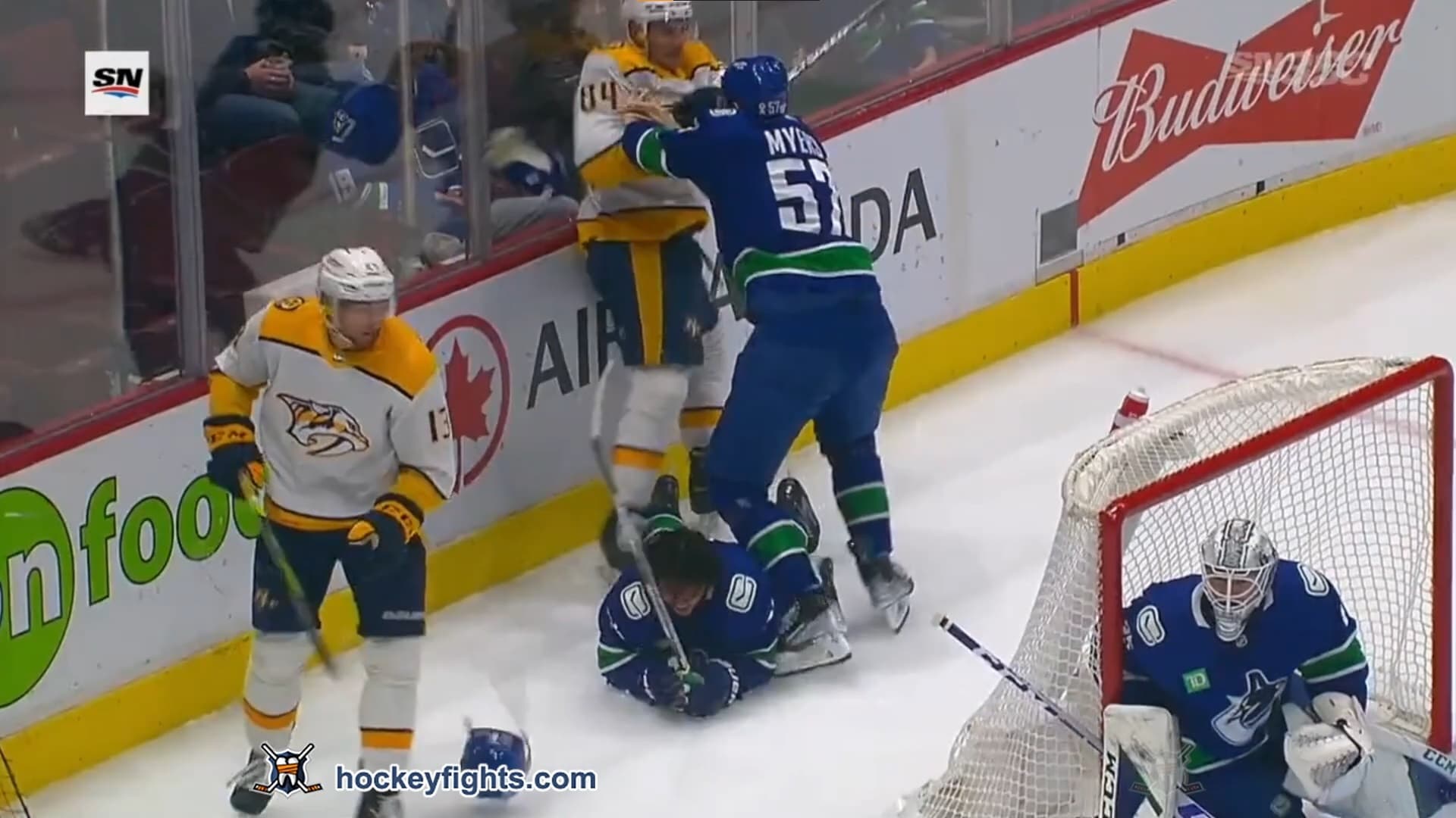 T. Jeannot (NSH) vs. T. Myers (VAN)