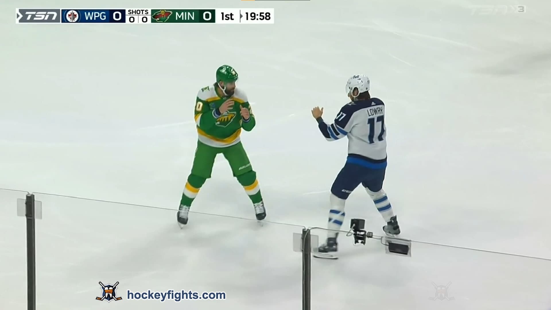 A. Lowry (WPG) vs. P. Maroon (MIN)