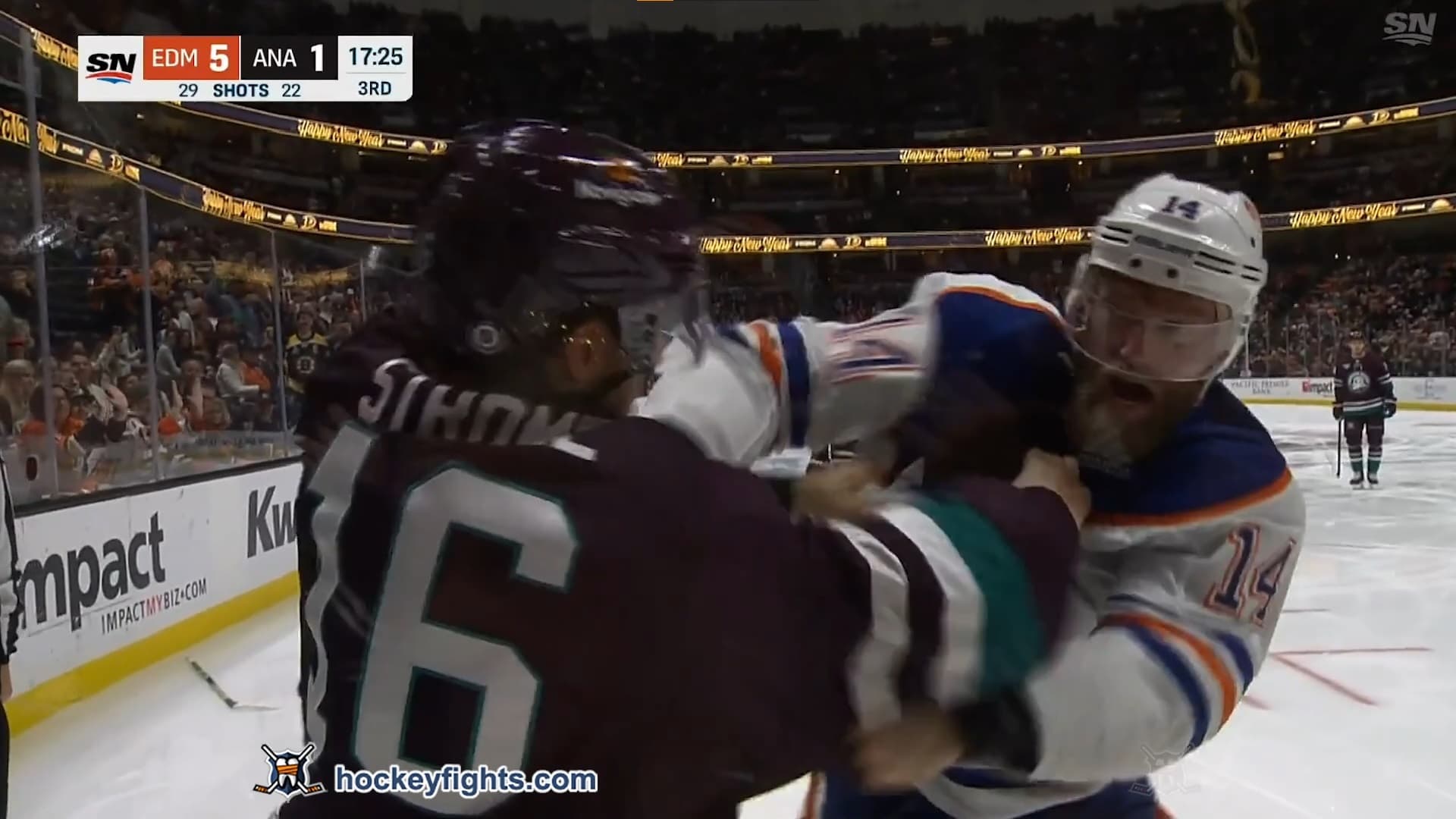 M. Ekholm (EDM) vs. R. Strome (ANA)