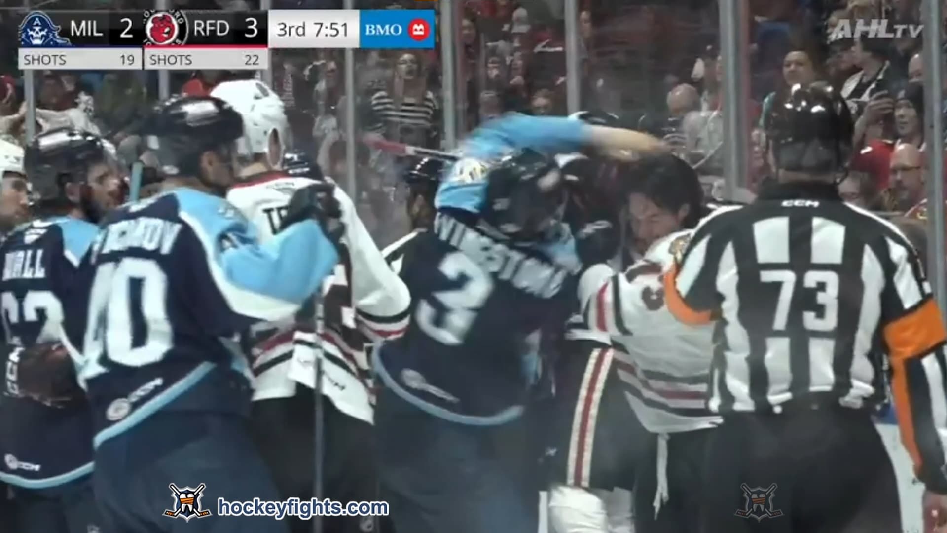 J. Livingstone (MIL) vs. J. Luypen (RCK)