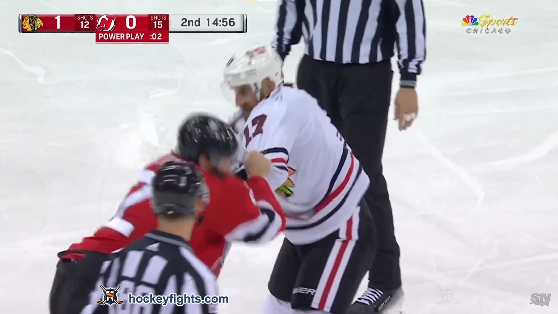 N. Foligno (CHI) vs. B. Smith (NJD)
