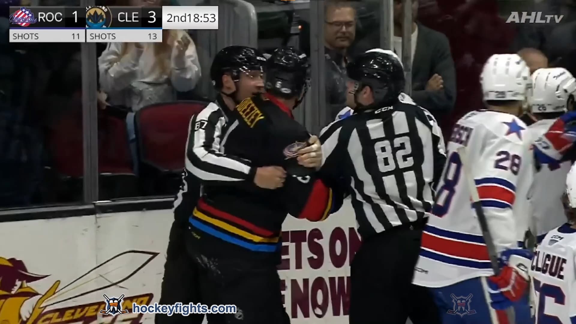 R. Stillman (ROC) vs. B. Sweezey (CLE)