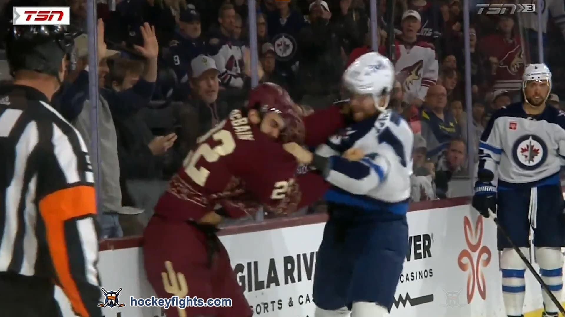 A. Lowry (WPG) vs. J. McBain (ARI)