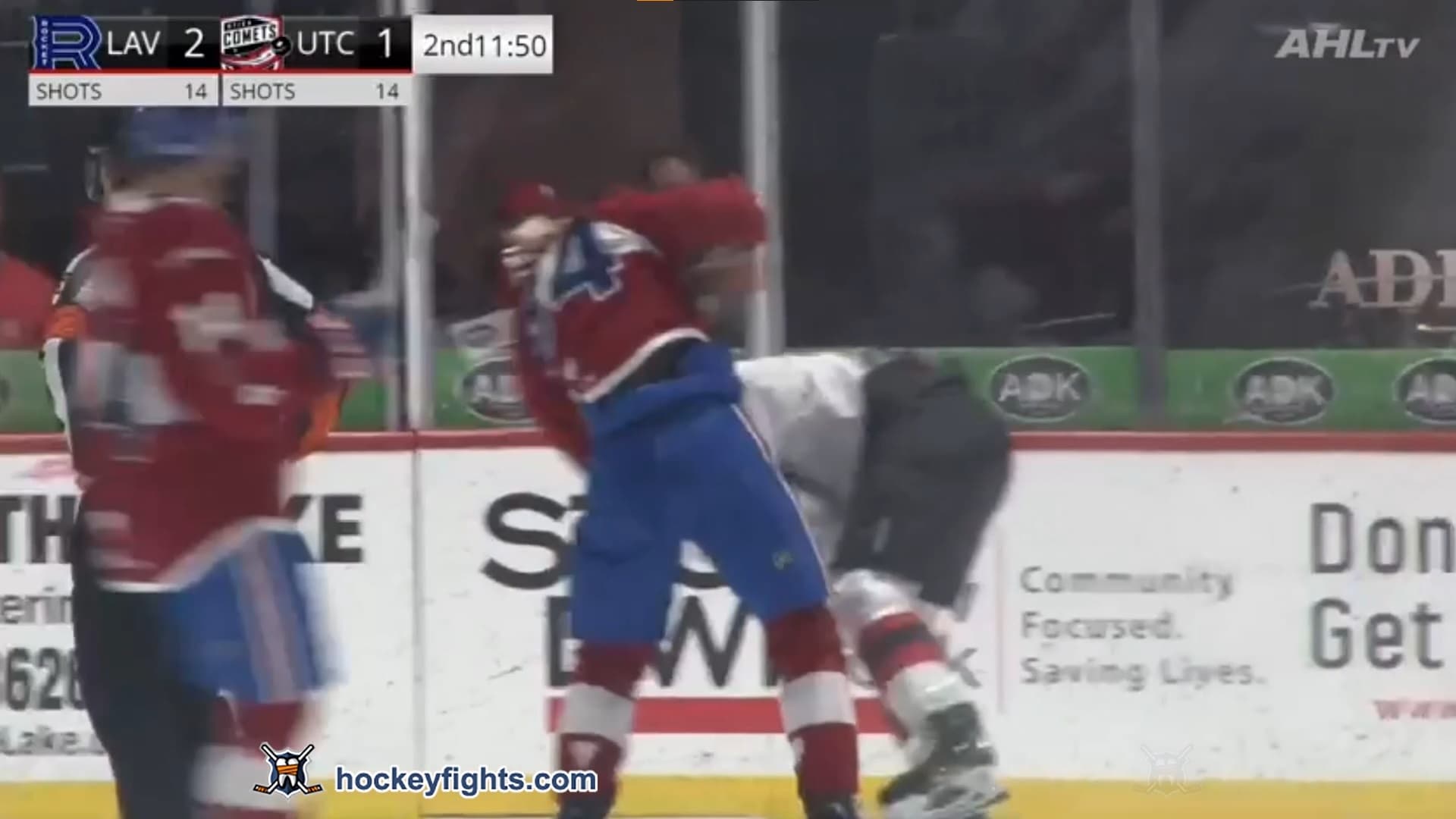 W. Trudeau (LAV) vs. C. Stillman (UTI)