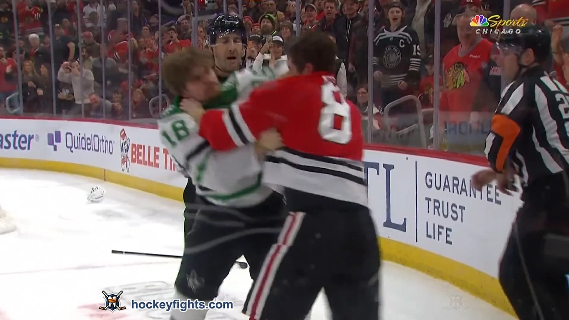 S. Steel (DAL) vs. R. Donato (CHI)