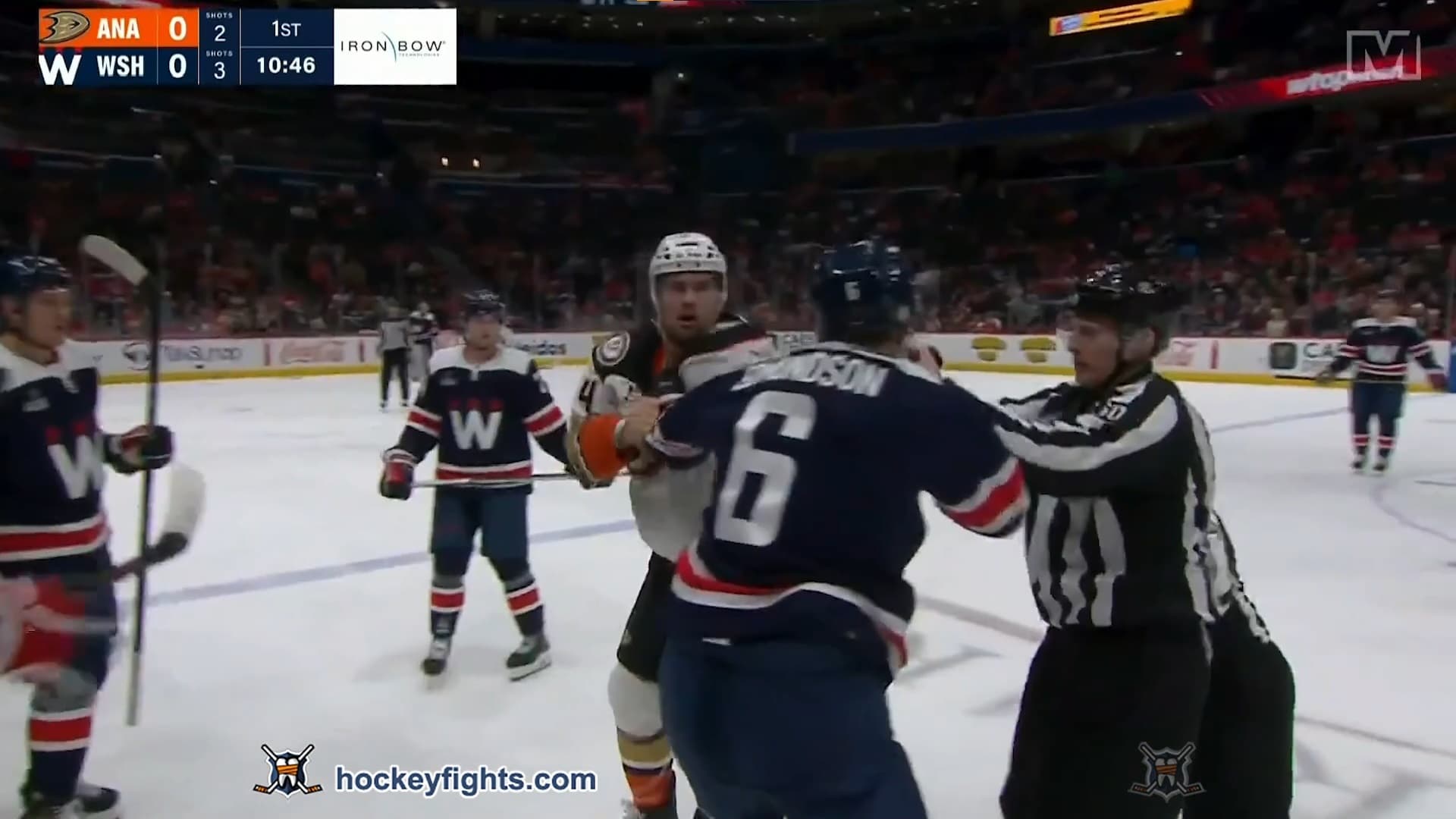 R. Johnston (ANA) vs. J. Edmundson (WAS)