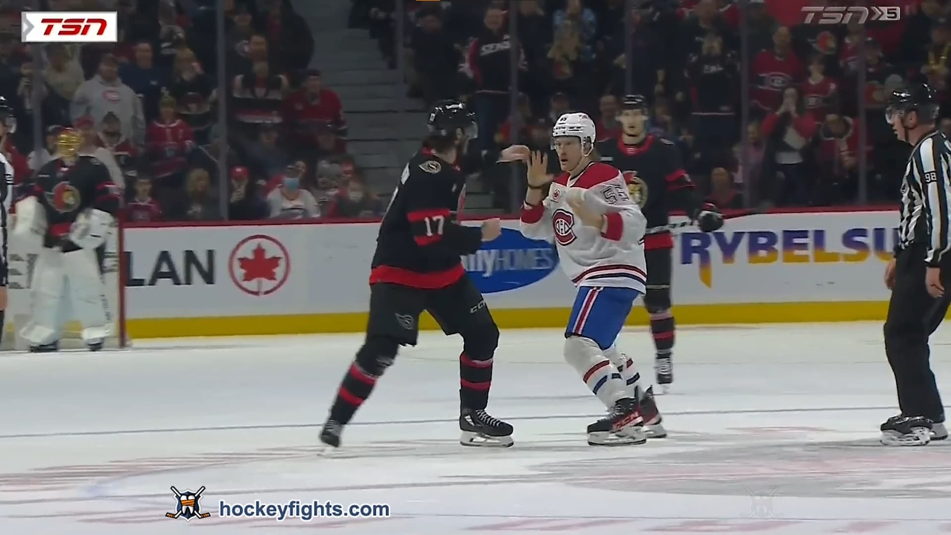 M. Pezzetta (MTL) vs. Z. MacEwen (OTT)