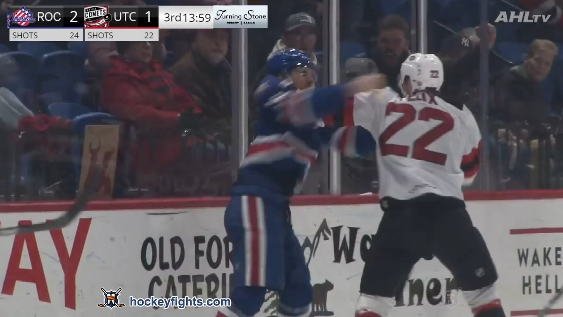 B. Warren (ROC) vs. C. Felix (UTI)