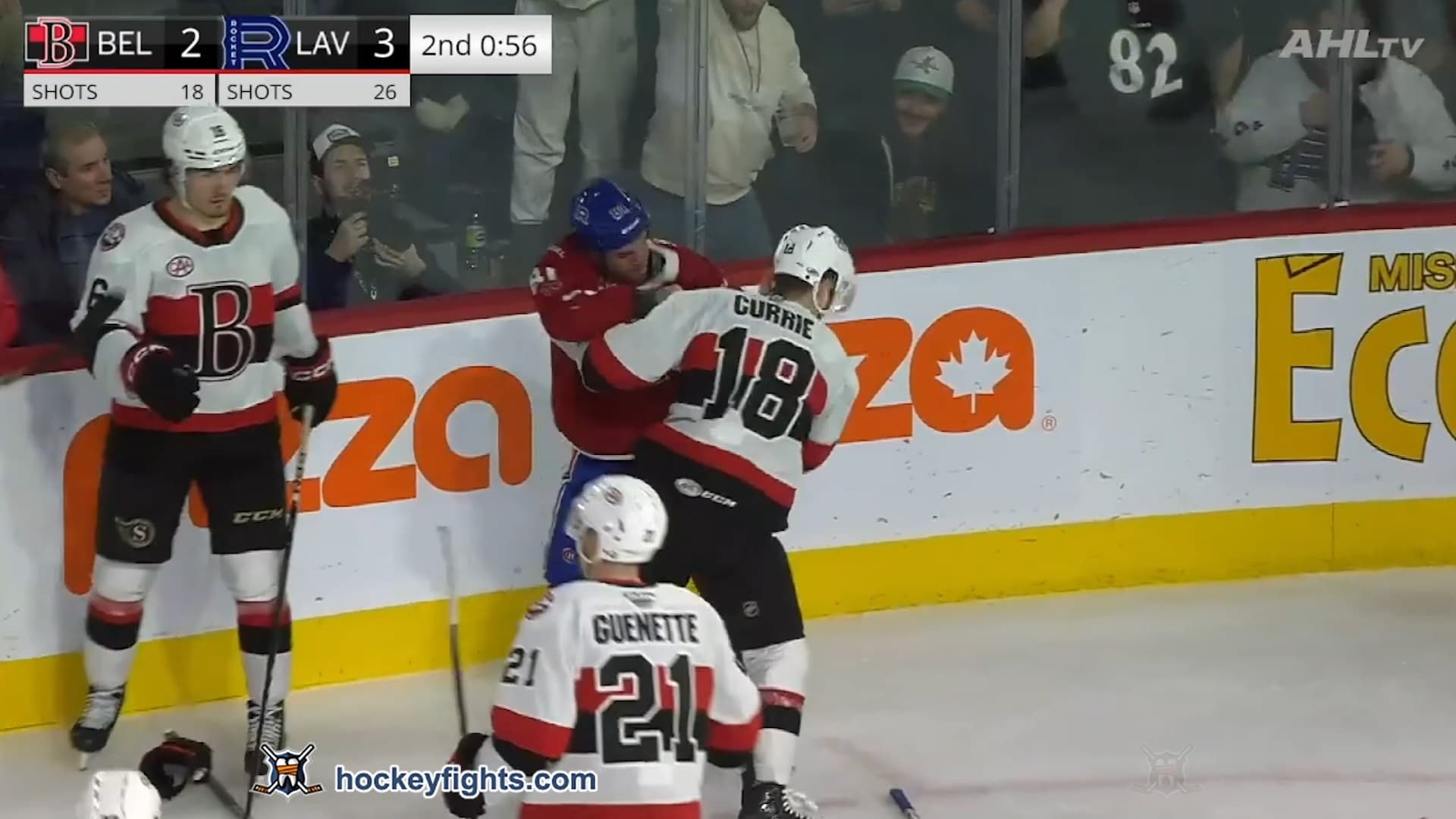 J. Currie (BEL) vs. X. Simoneau (LAV)