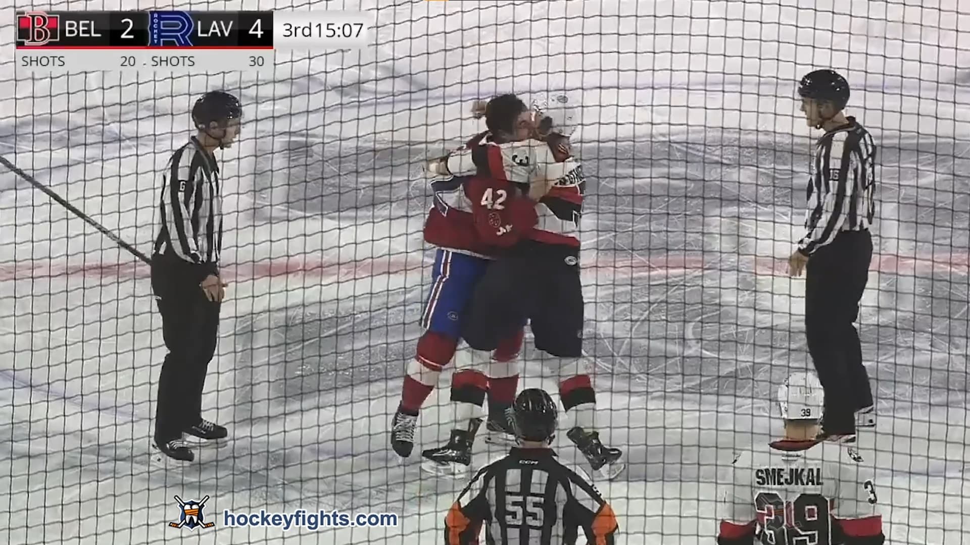 D. Heatherington (BEL) vs. L. Condotta (LAV)