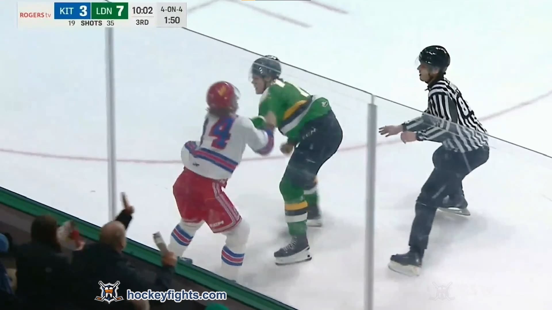 C. Mercer (KIT) vs. E. Cowan (LDN)