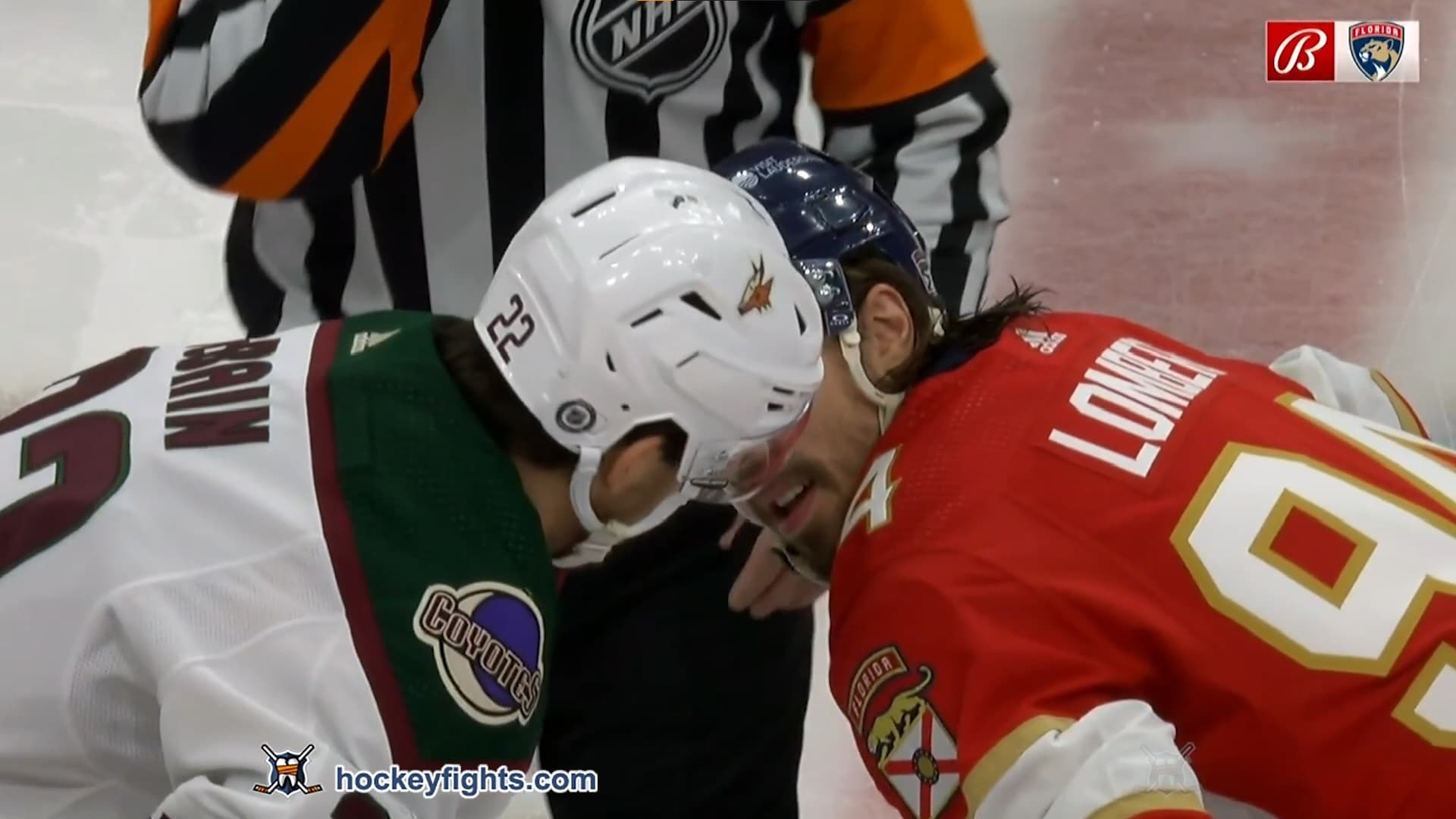 J. McBain (ARI) vs. R. Lomberg (FLA)