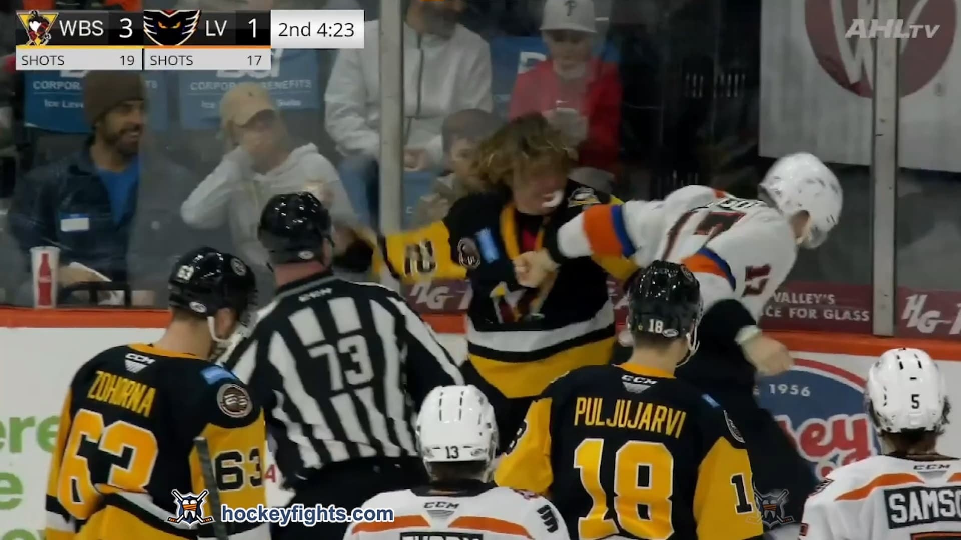 S. Poulin (WBS) vs. G. Wilson (LHV)