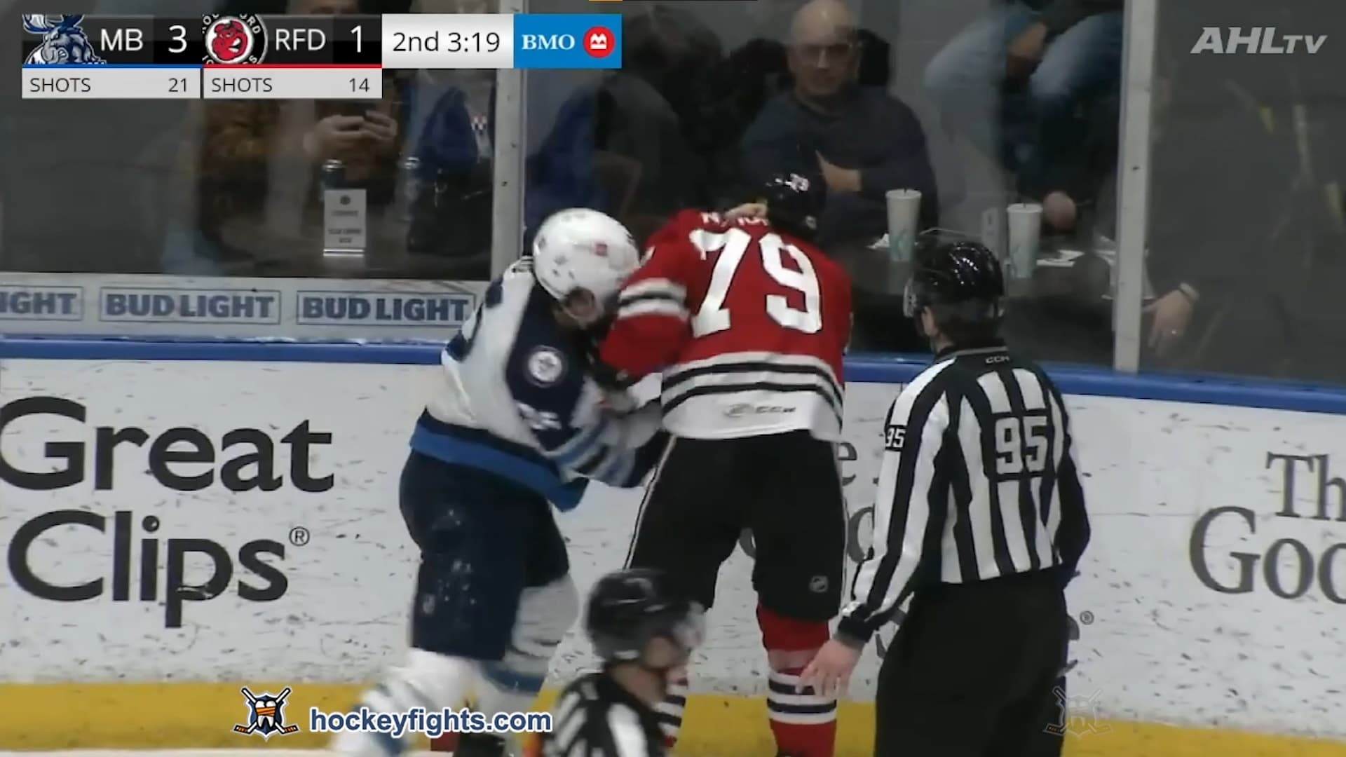 P. Ford (MTB) vs. L. Nijhoff (RCK)