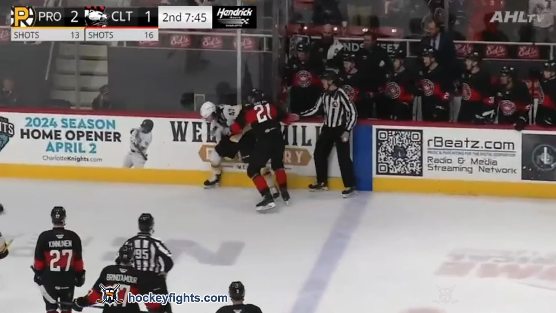 J. Abate (PRO) vs. Z. Dalpe (CHC)