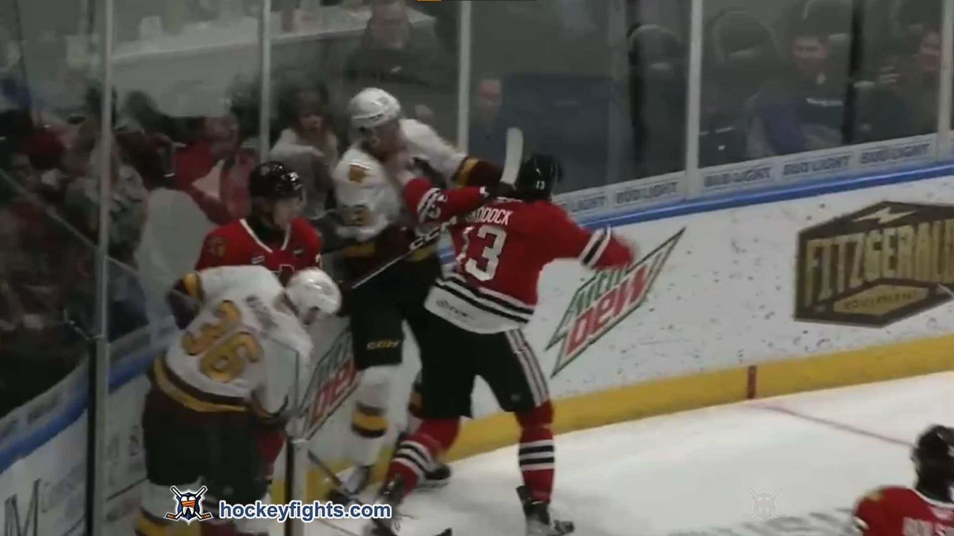 I. Ratcliffe (CHI) vs. B. Baddock (RCK)