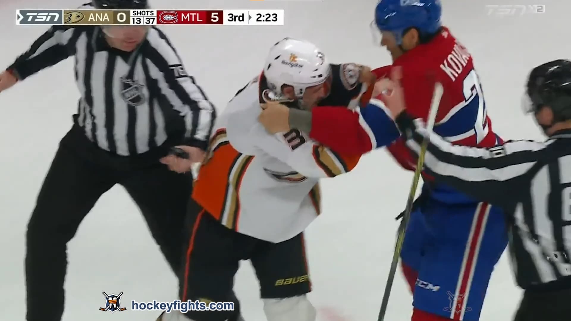 S. Carrick (ANA) vs. J. Kovacevic (MTL)