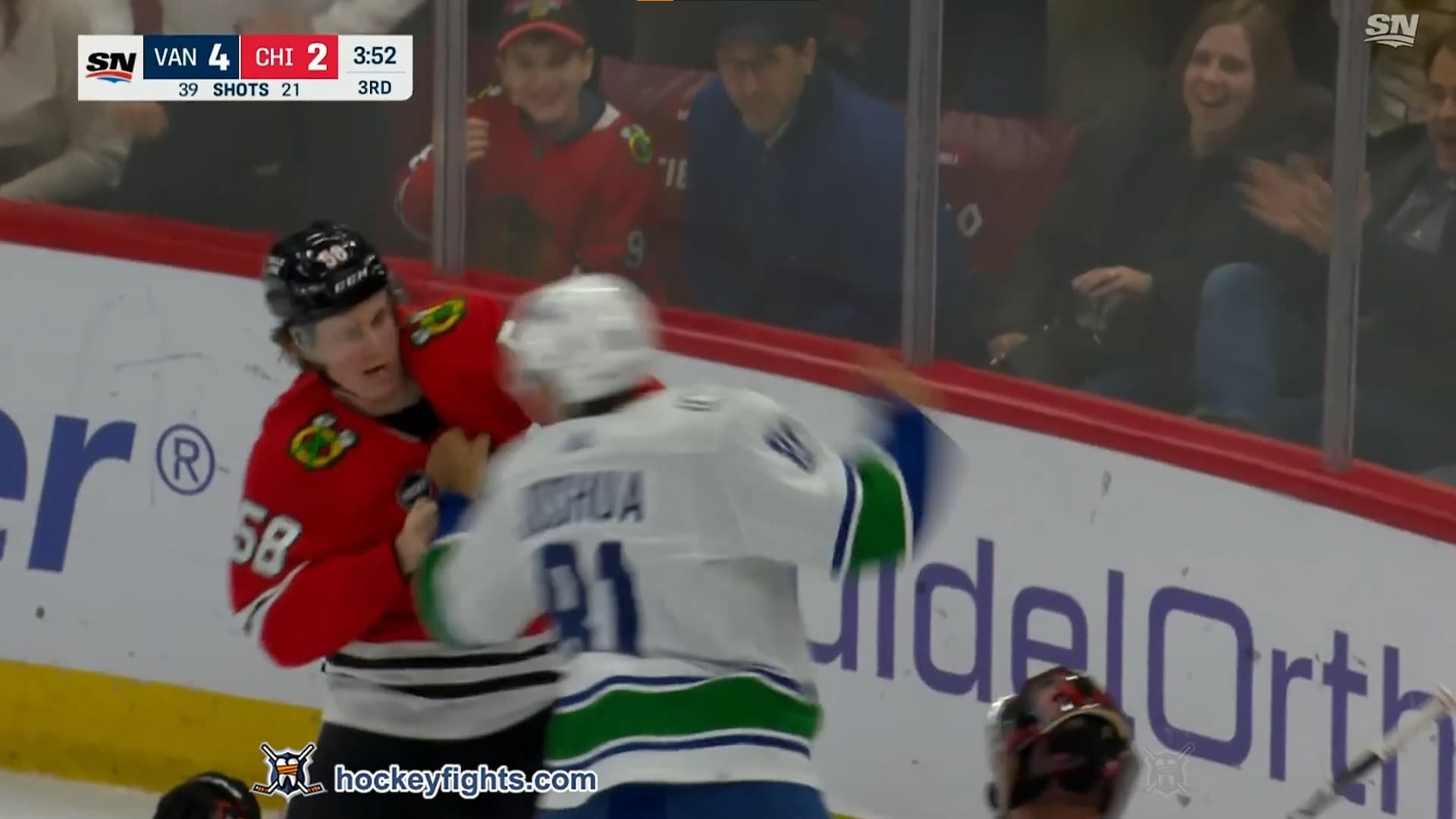 D. Joshua (VAN) vs. M. Entwistle (CHI)