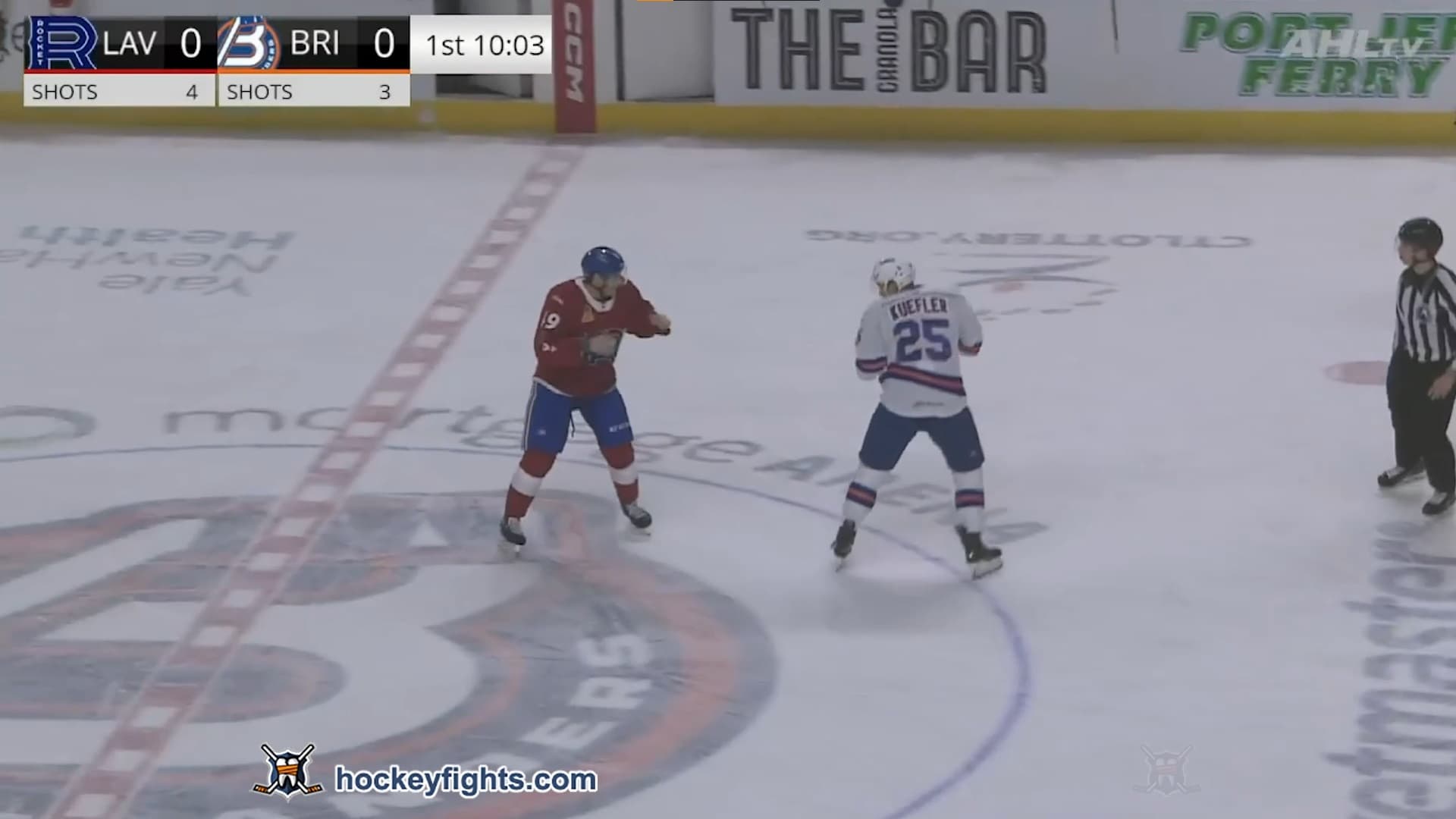 J. Davidson (LAV) vs. D. Kuefler (BPTI)