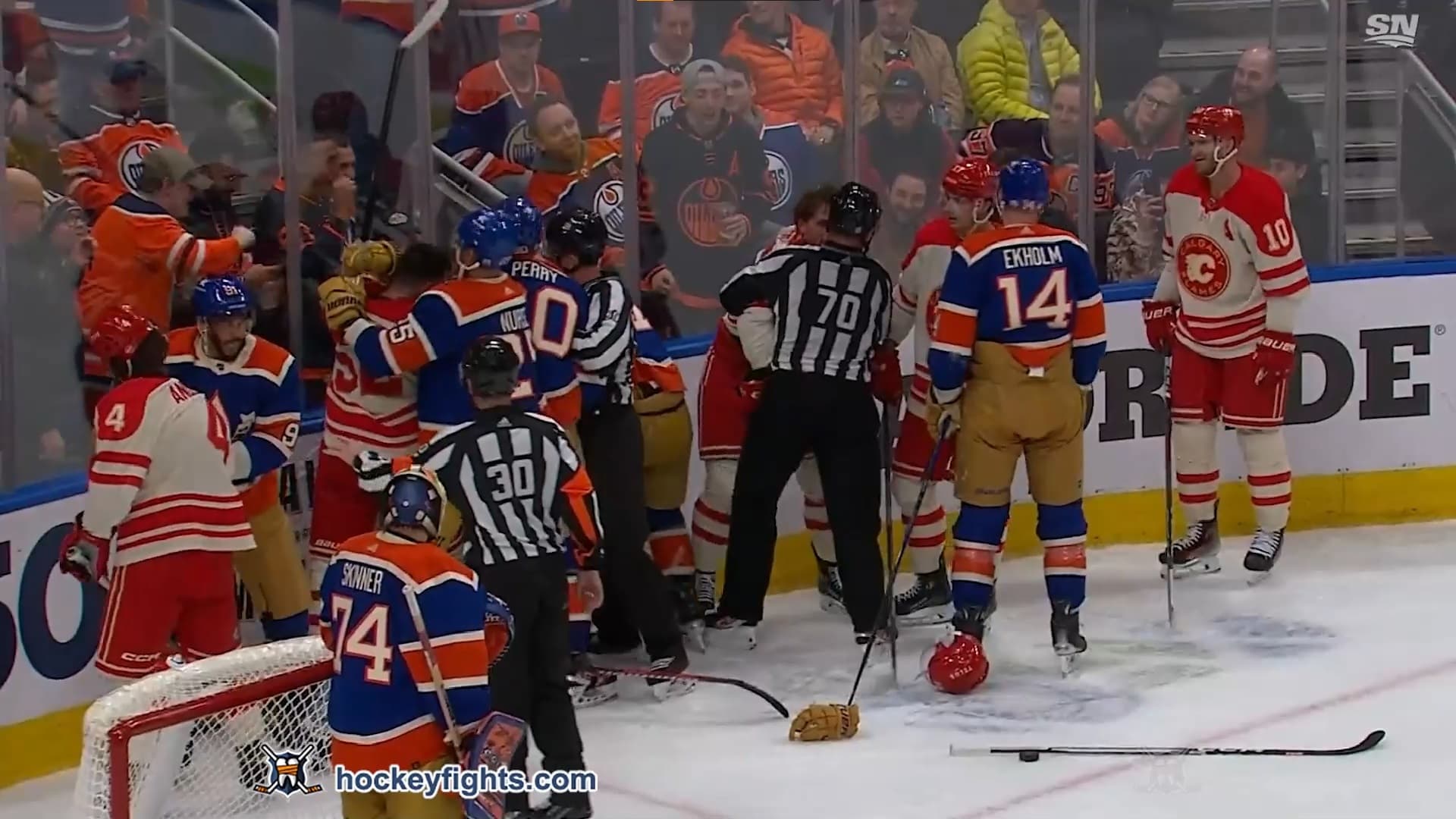 M. Weegar (CGY) vs. C. Perry (EDM)