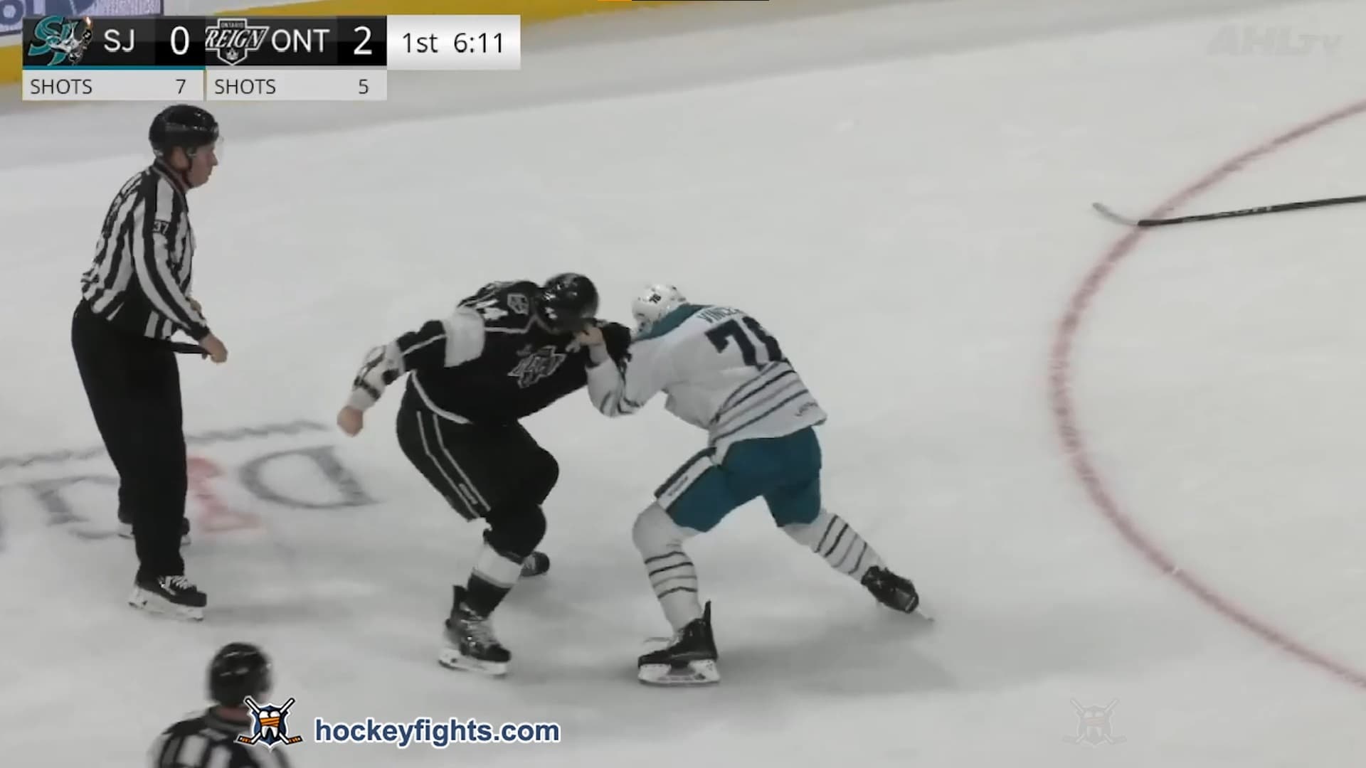 A. Vincent (SJB) vs. K. Connauton (ONT)