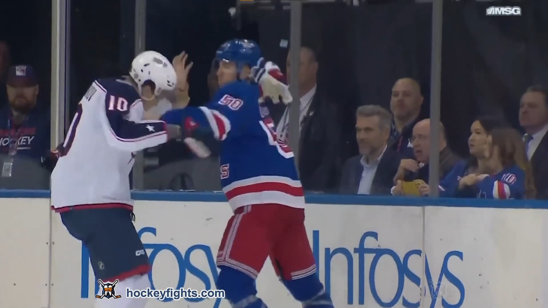 D. Voronkov (CBJ) vs. W. Cuylle (NYR)