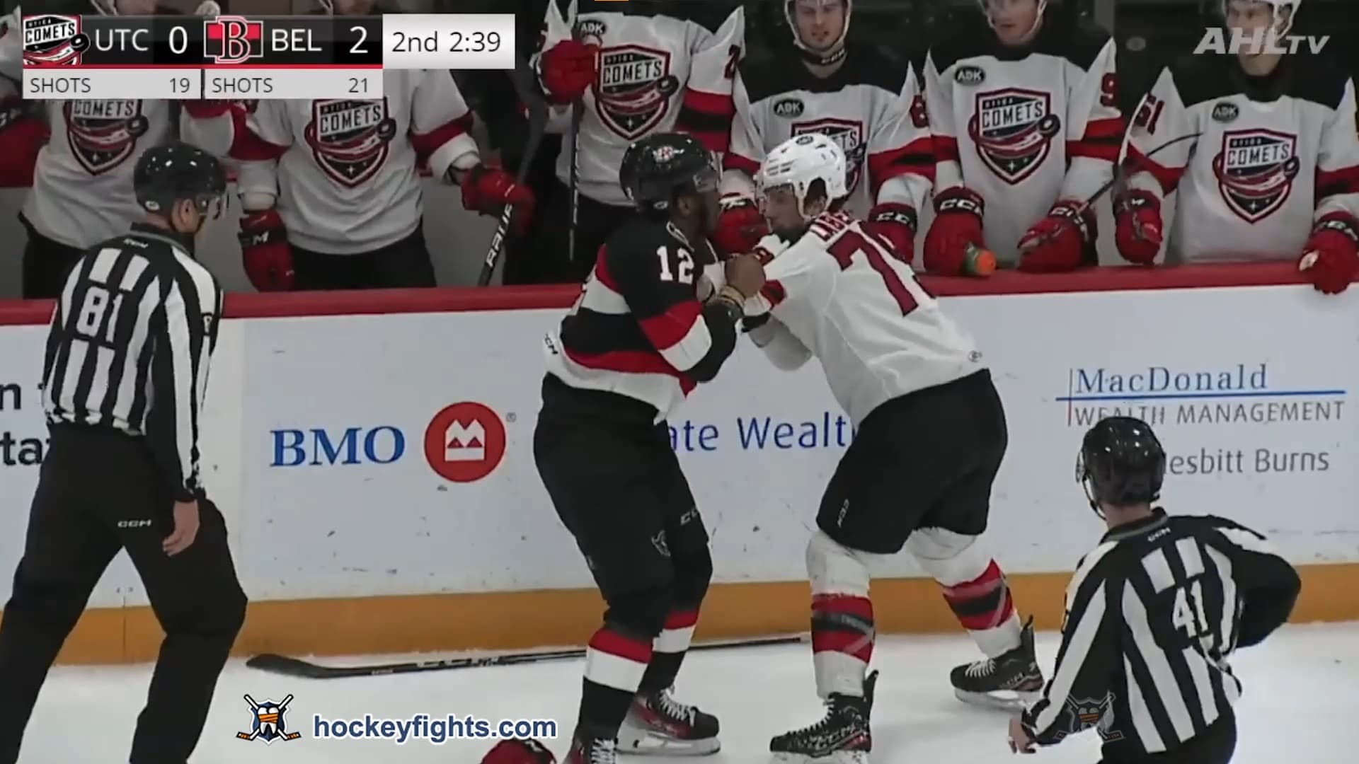 S. Laberge (UTI) vs. B. Imama (BEL)