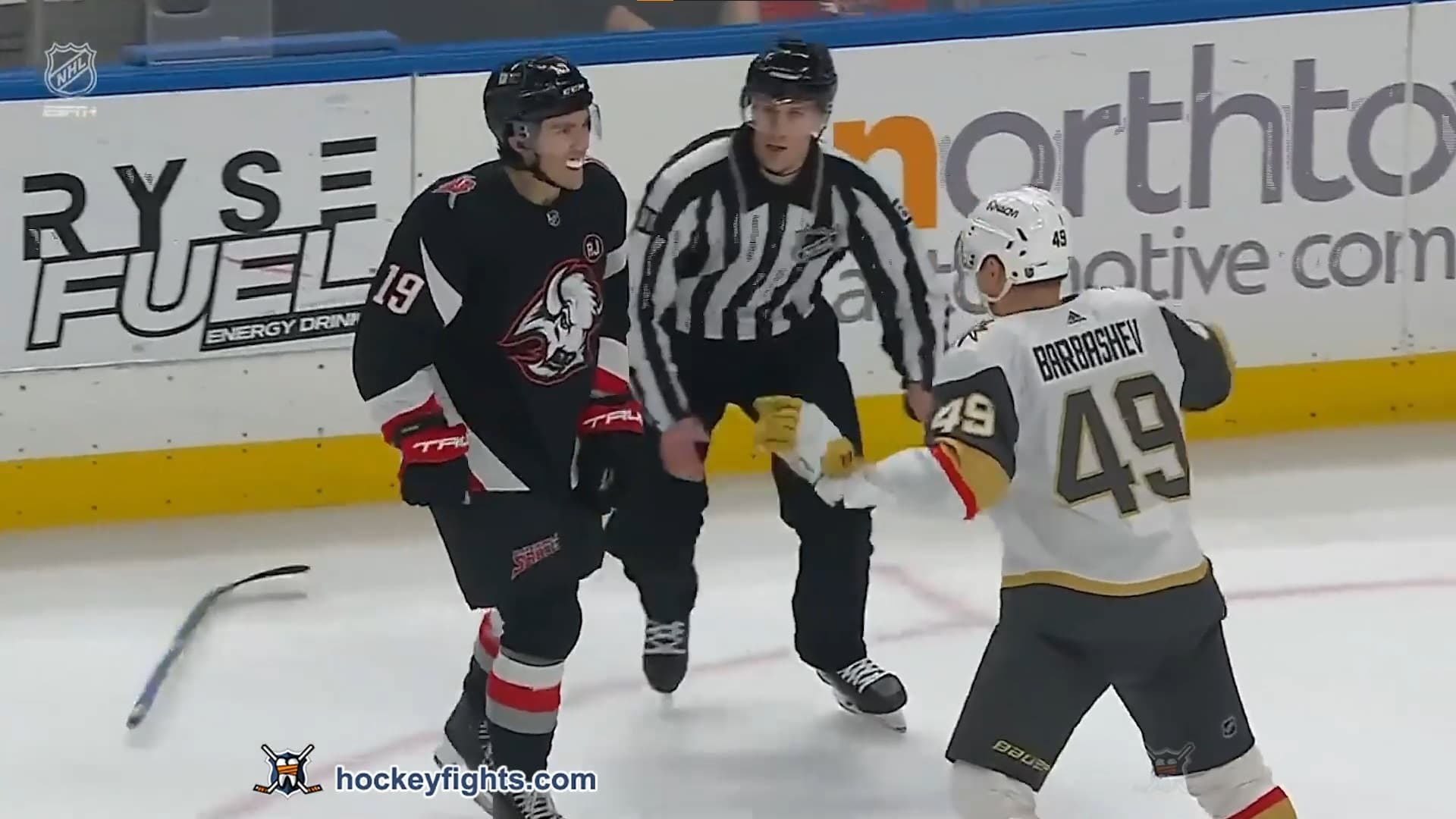 I. Barbashev (VGK) vs. P. Krebs (BUF)