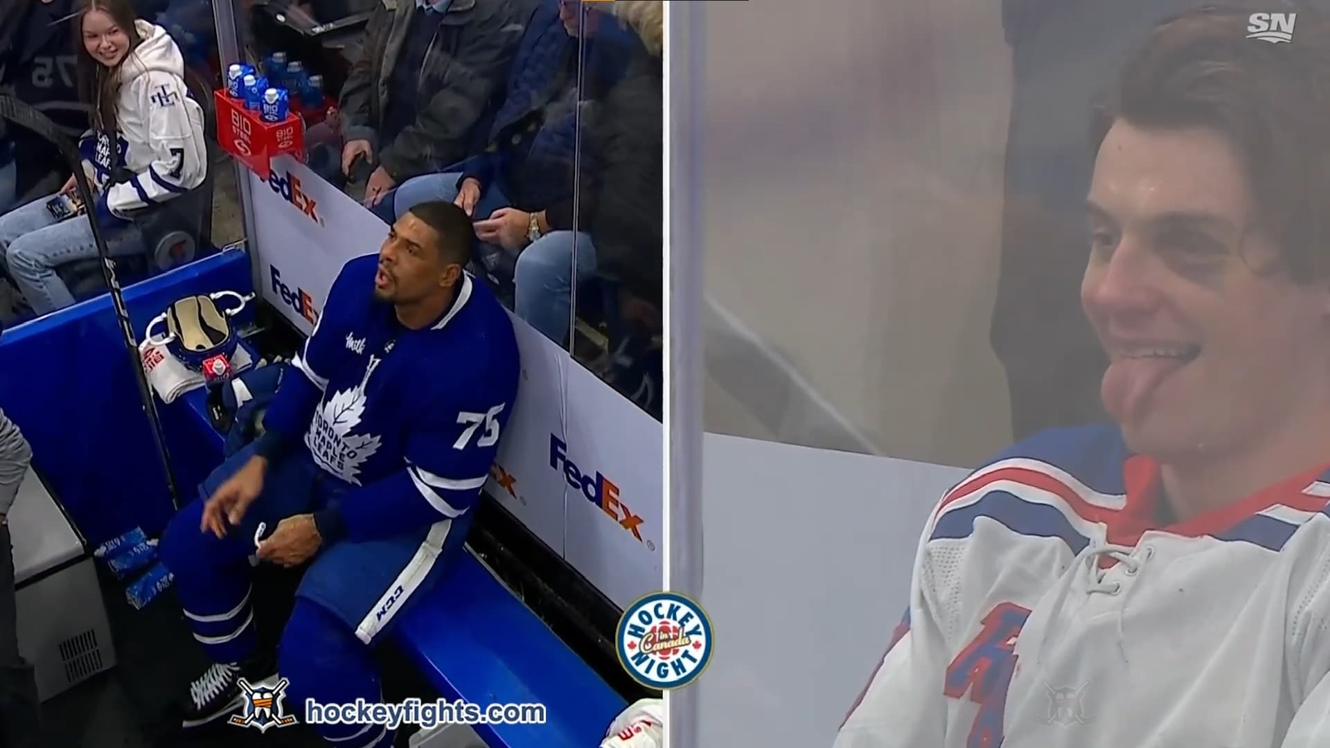 M. Rempe (NYR) vs. R. Reaves (TOR)