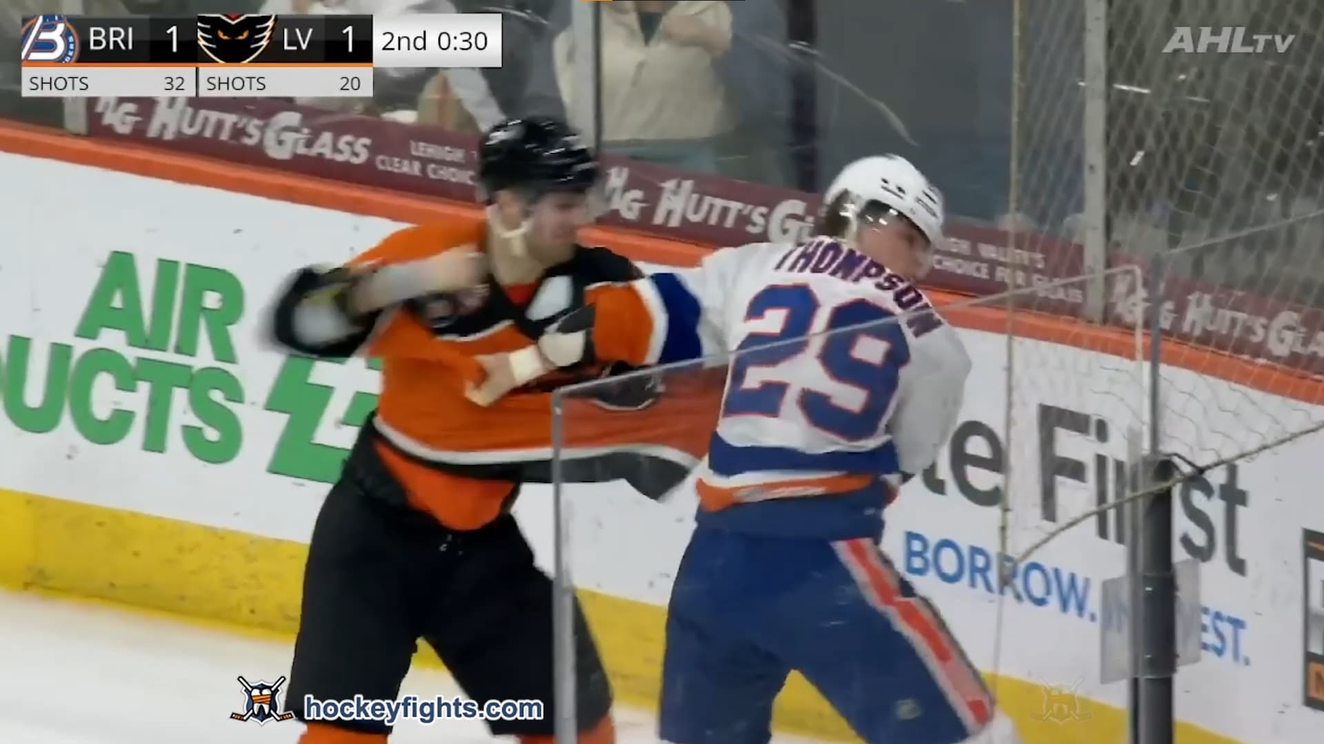 T. Thompson (BPTI) vs. A. Ginning (LHV)