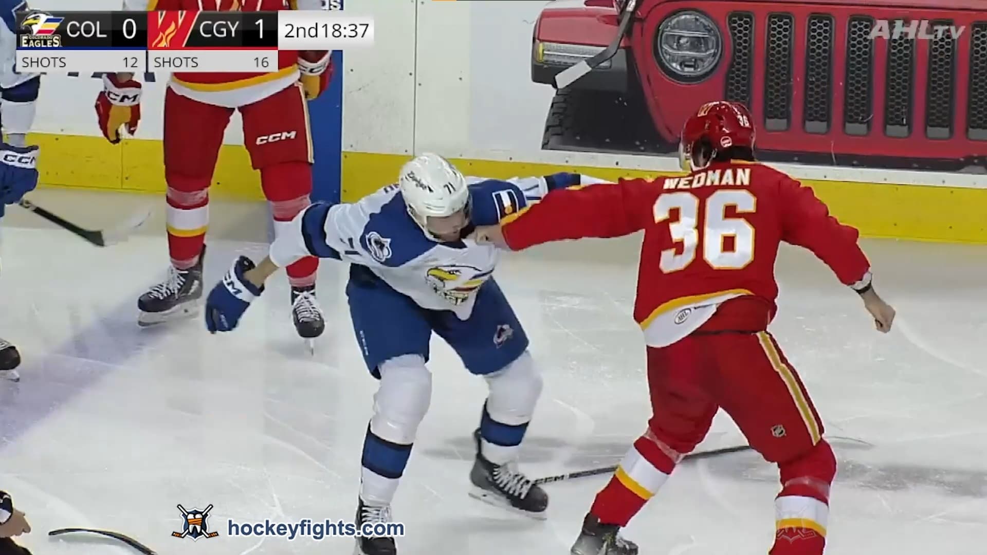 P. Holland (COL) vs. M. Wedman (CGW)