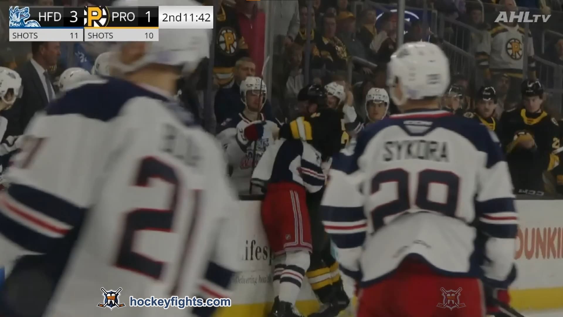 N. Brouillard (HFD) vs. D. Renouf (PRO)