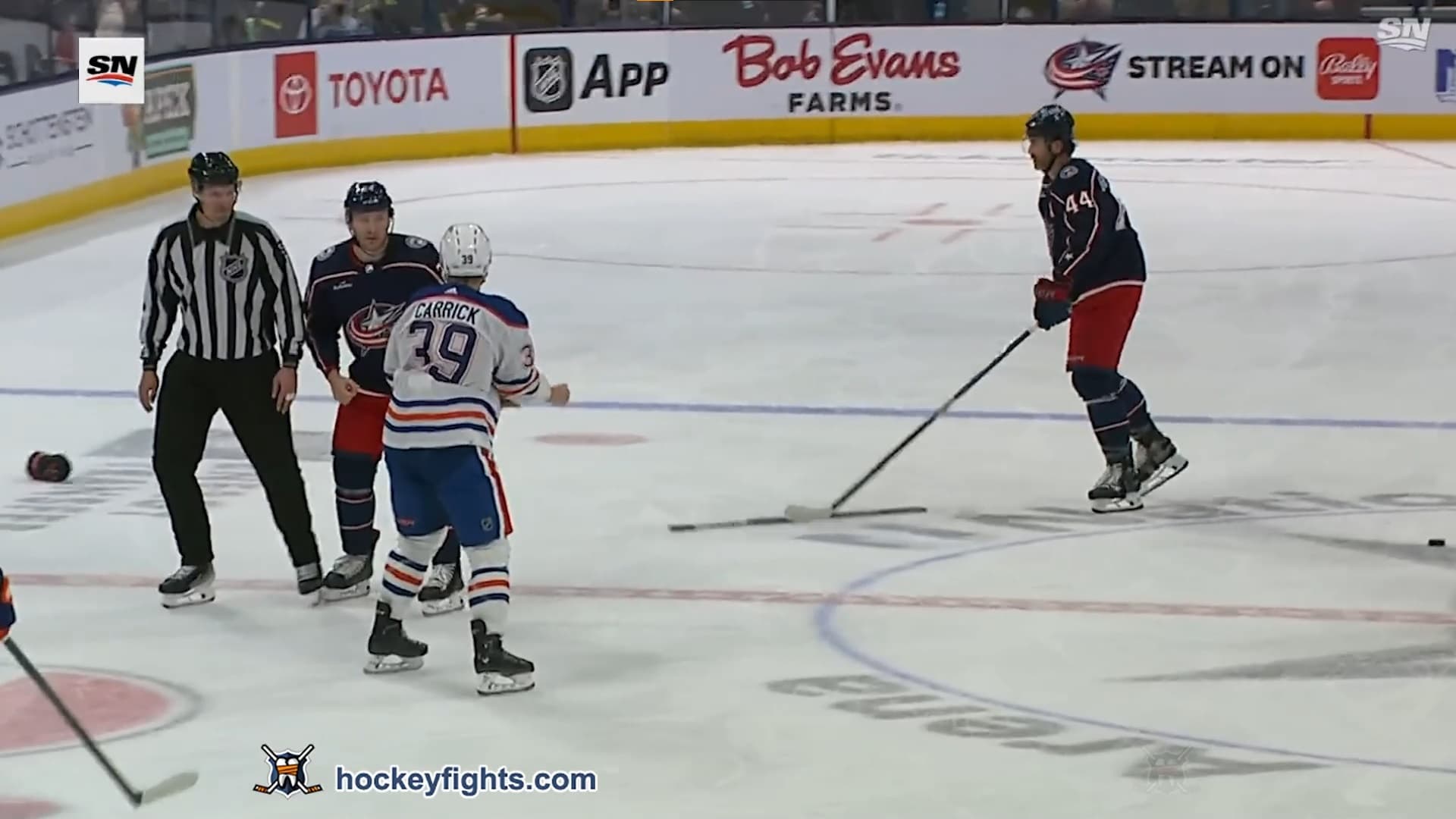 S. Carrick (EDM) vs. M. Olivier (CBJ)