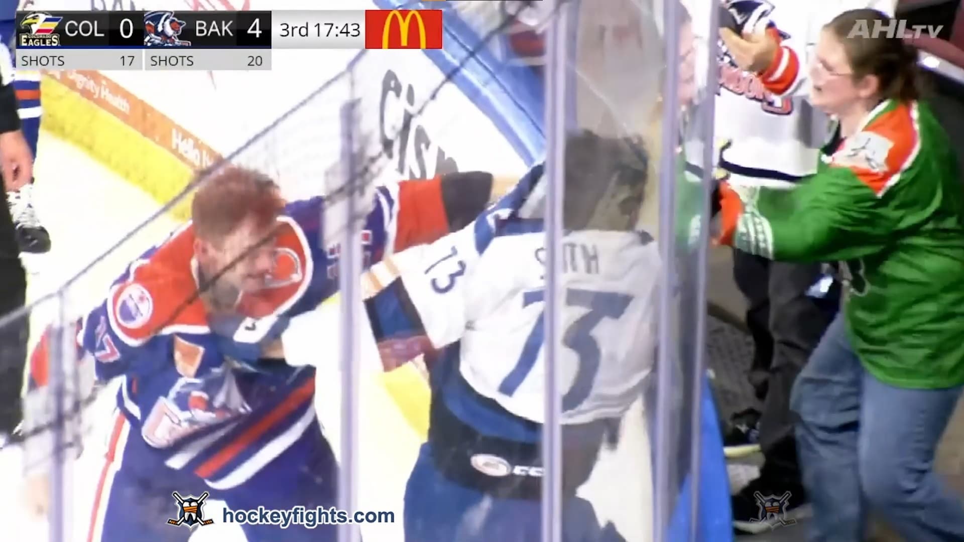 D. Smith (COL) vs. B. Malone (BAK)