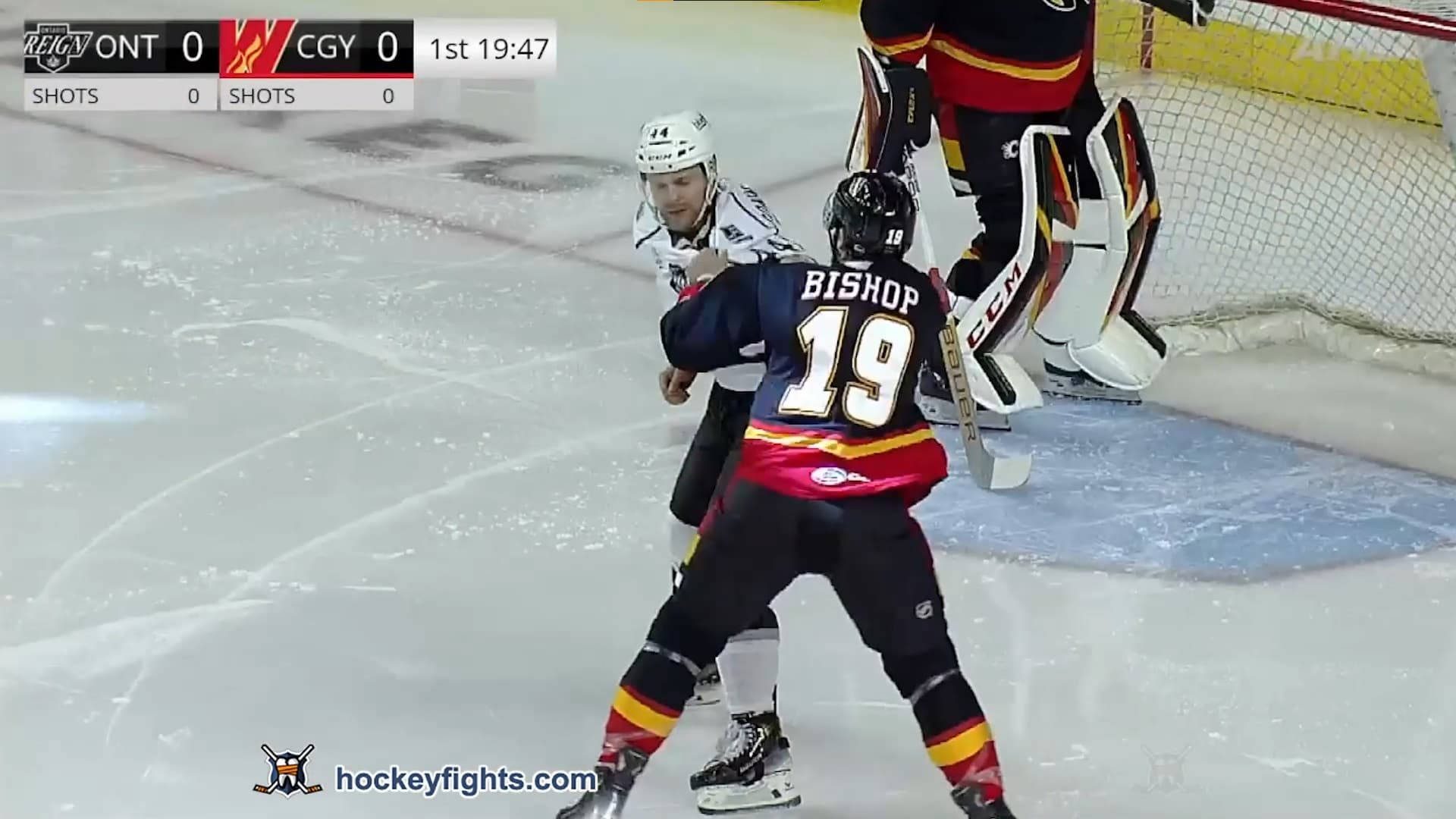 K. Connauton (ONT) vs. C. Bishop (CGW)