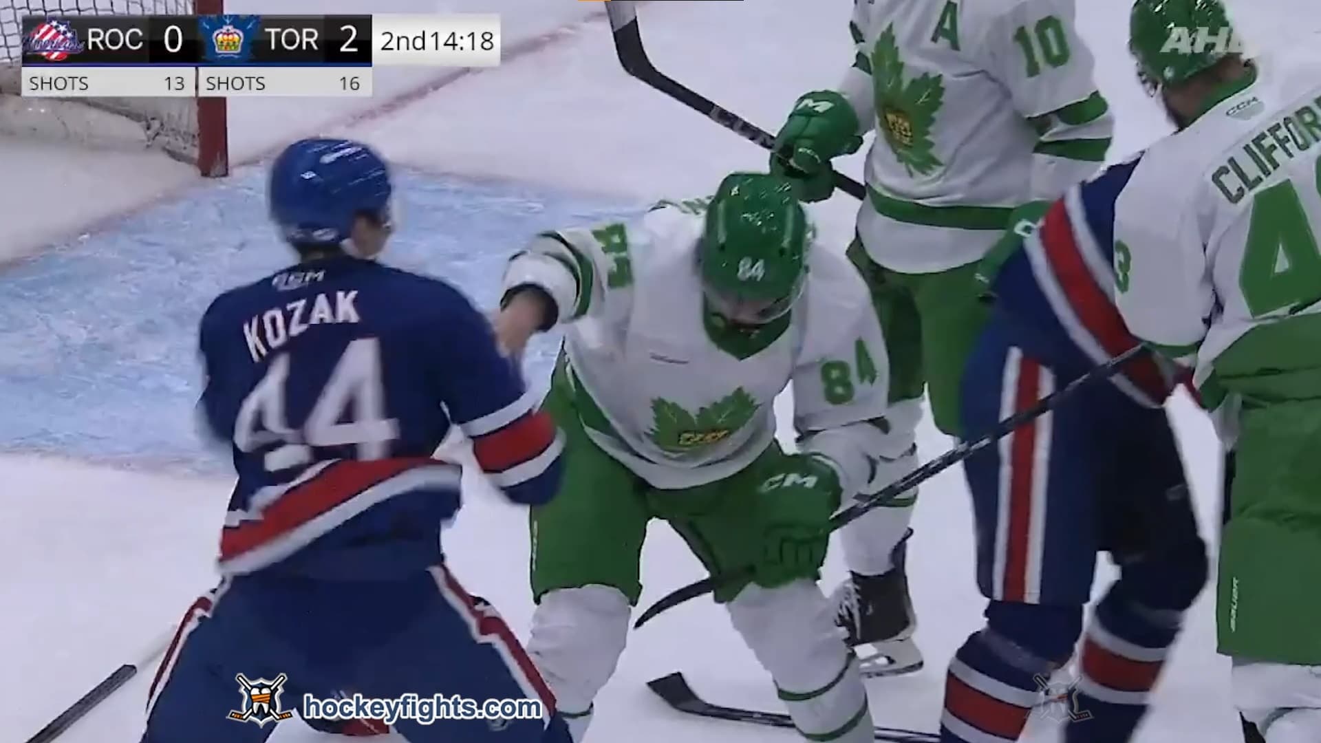 G. Slaggert (ROC) vs. Z. Solow (TOR)