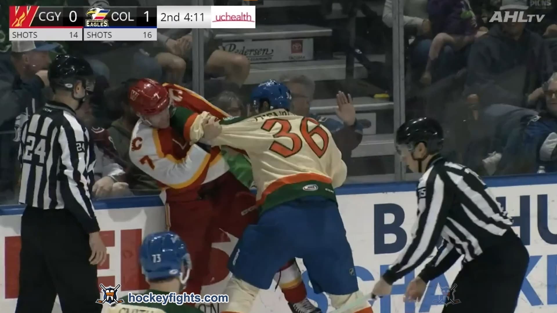 B. Sutter (CGW) vs. M. Stienburg (COL)