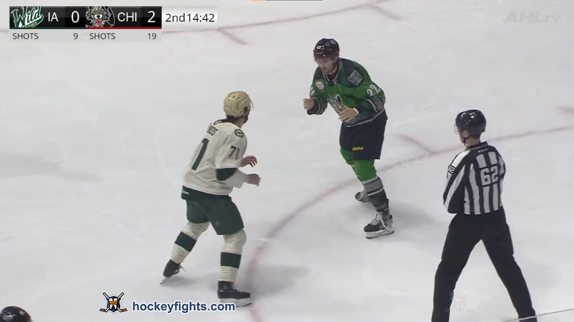 C. Lambos (IOW) vs. A. Green (CHI)