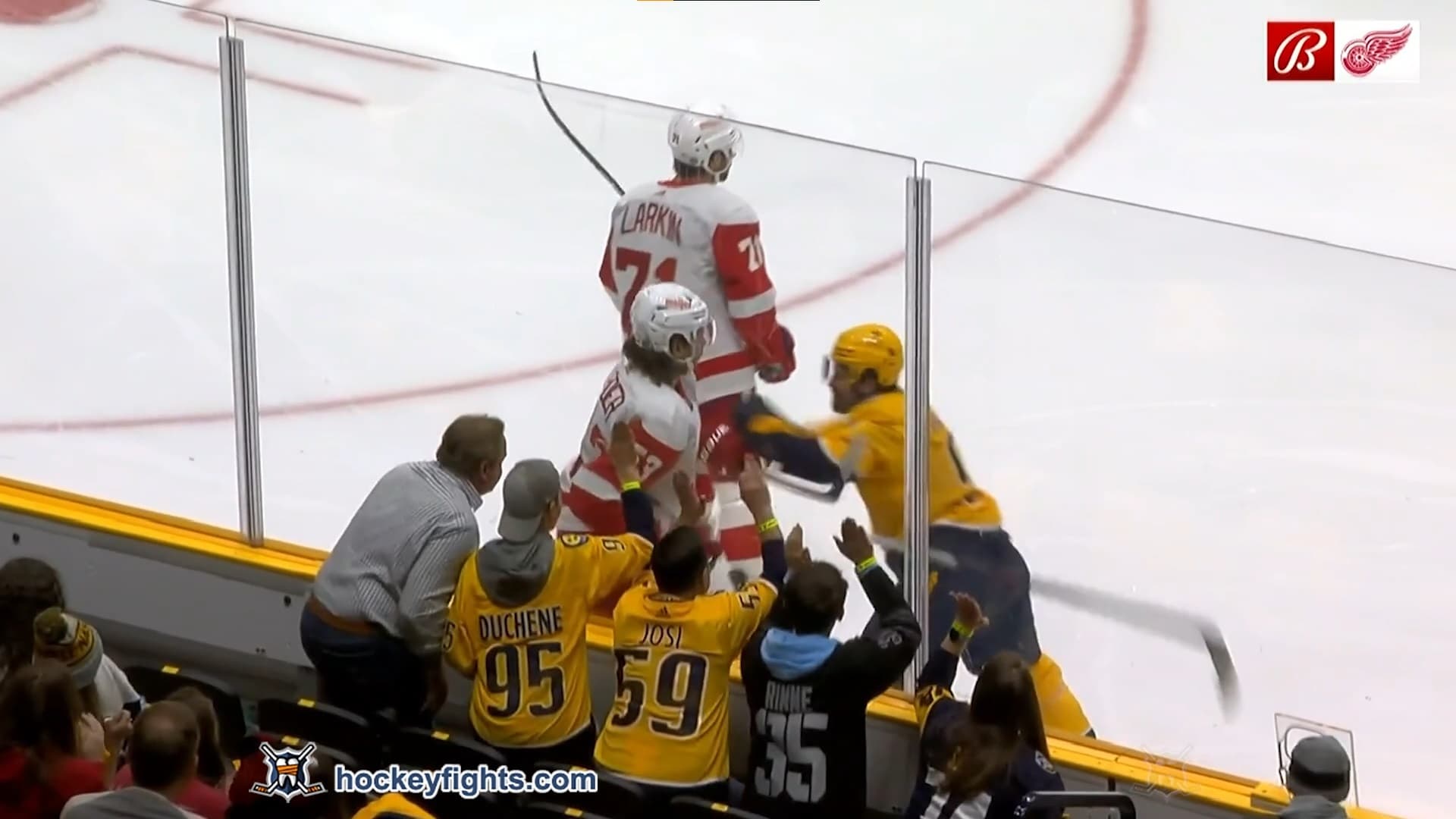 M. Seider (DET) vs. F. Forsberg (NSH)