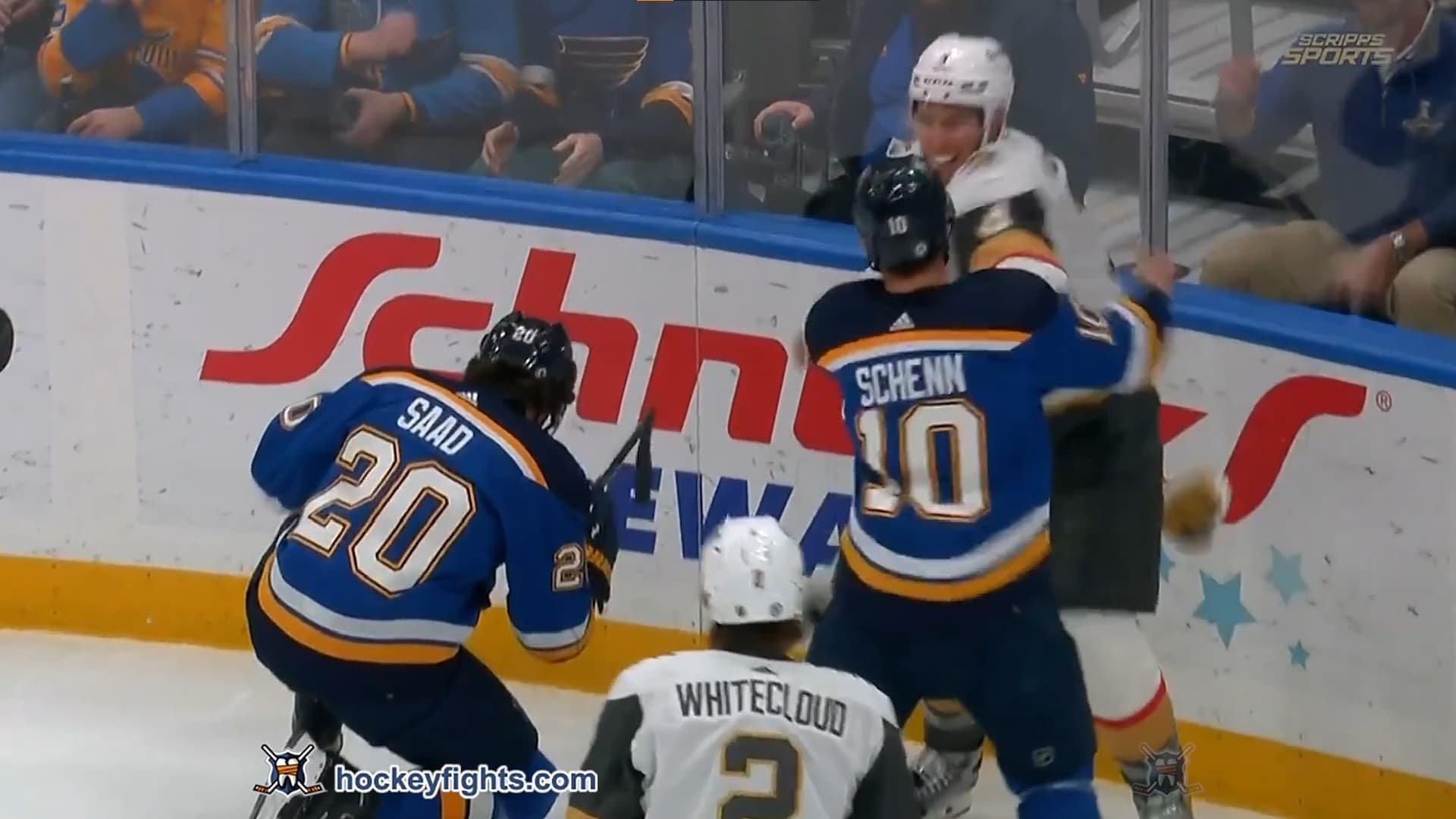 B. McNabb (VGK) vs. B. Schenn (STL)