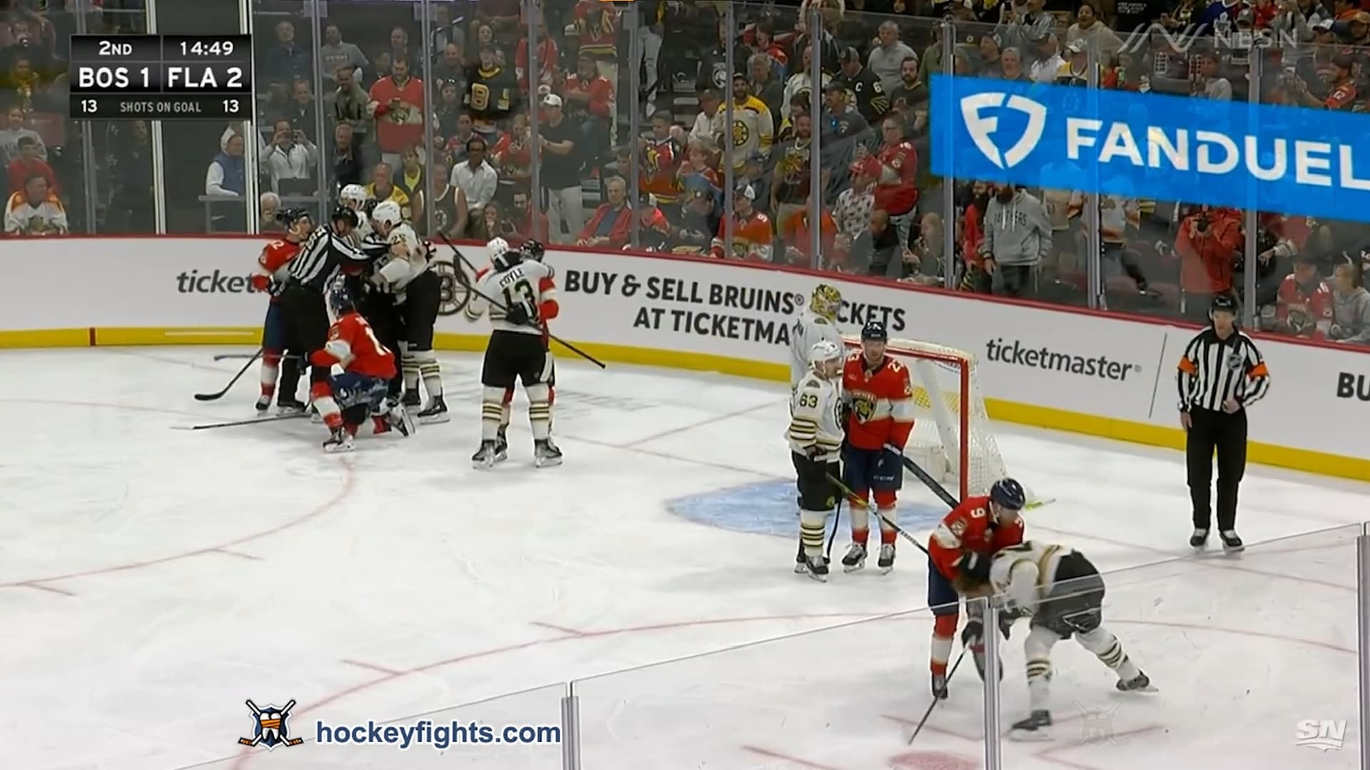 H. Lindholm (BOS) vs. S. Bennett (FLA)