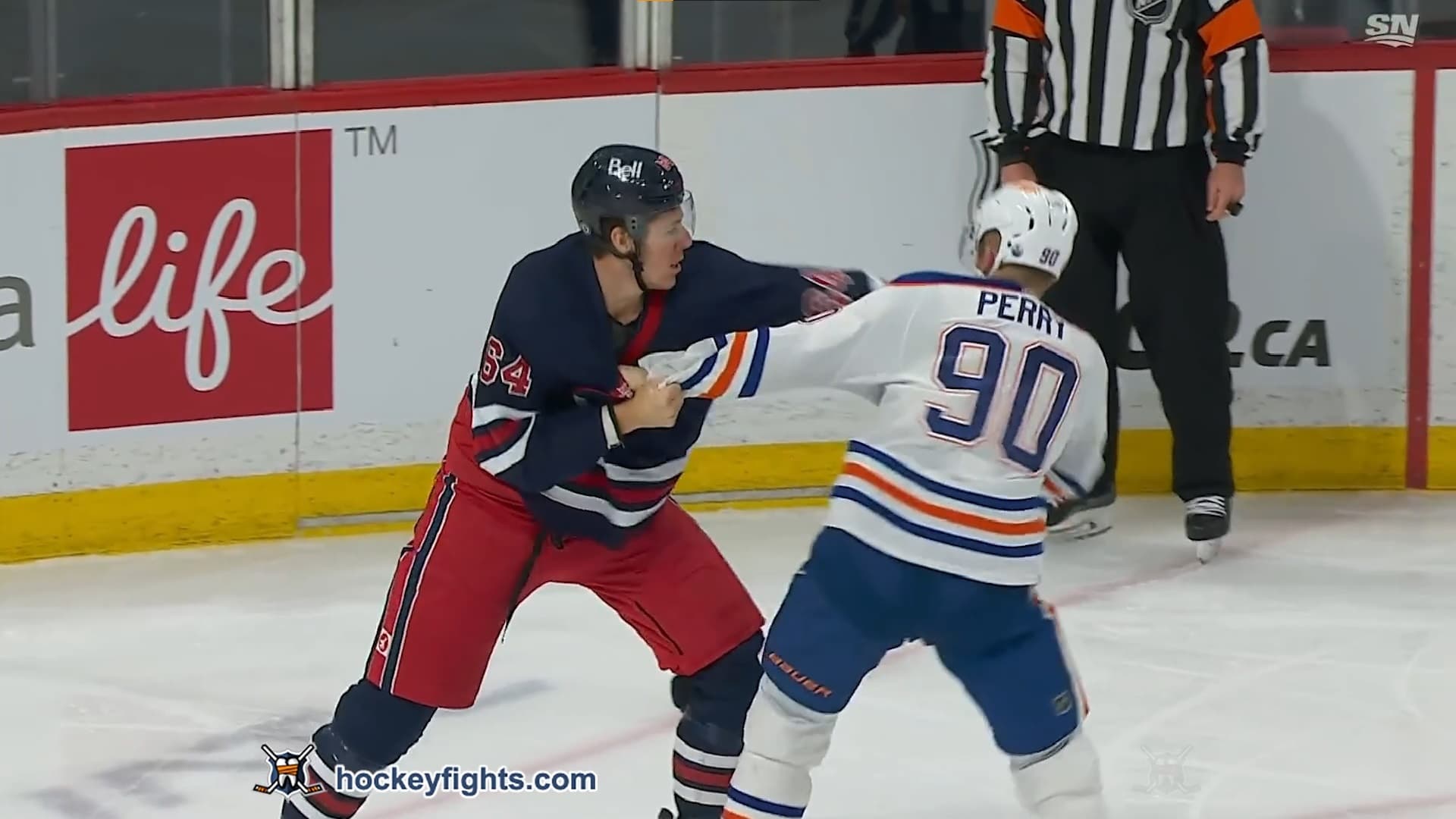 C. Perry (EDM) vs. L. Stanley (WPG)