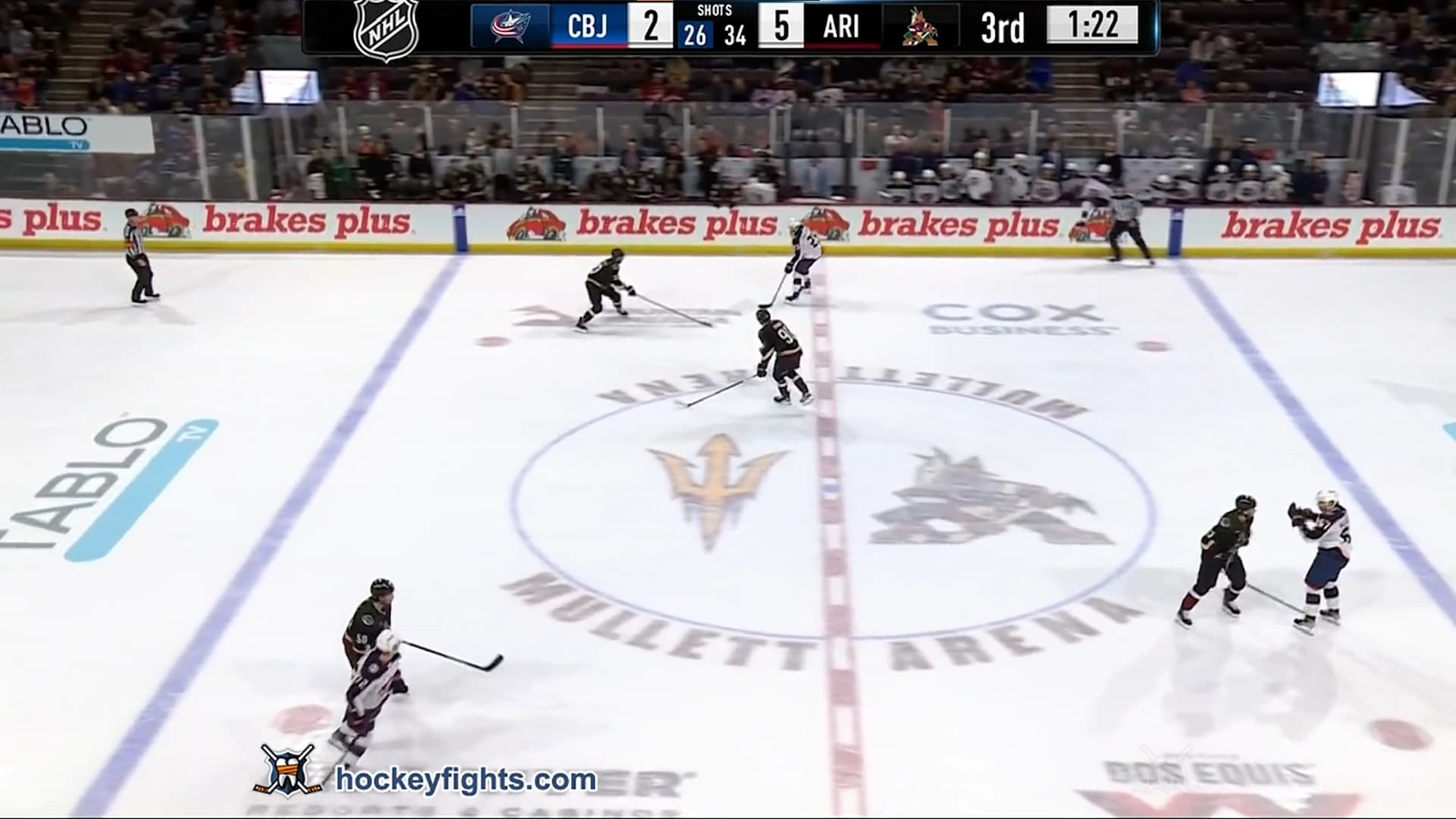 J. Malatesta (CBJ) vs. M. Carcone (ARI)